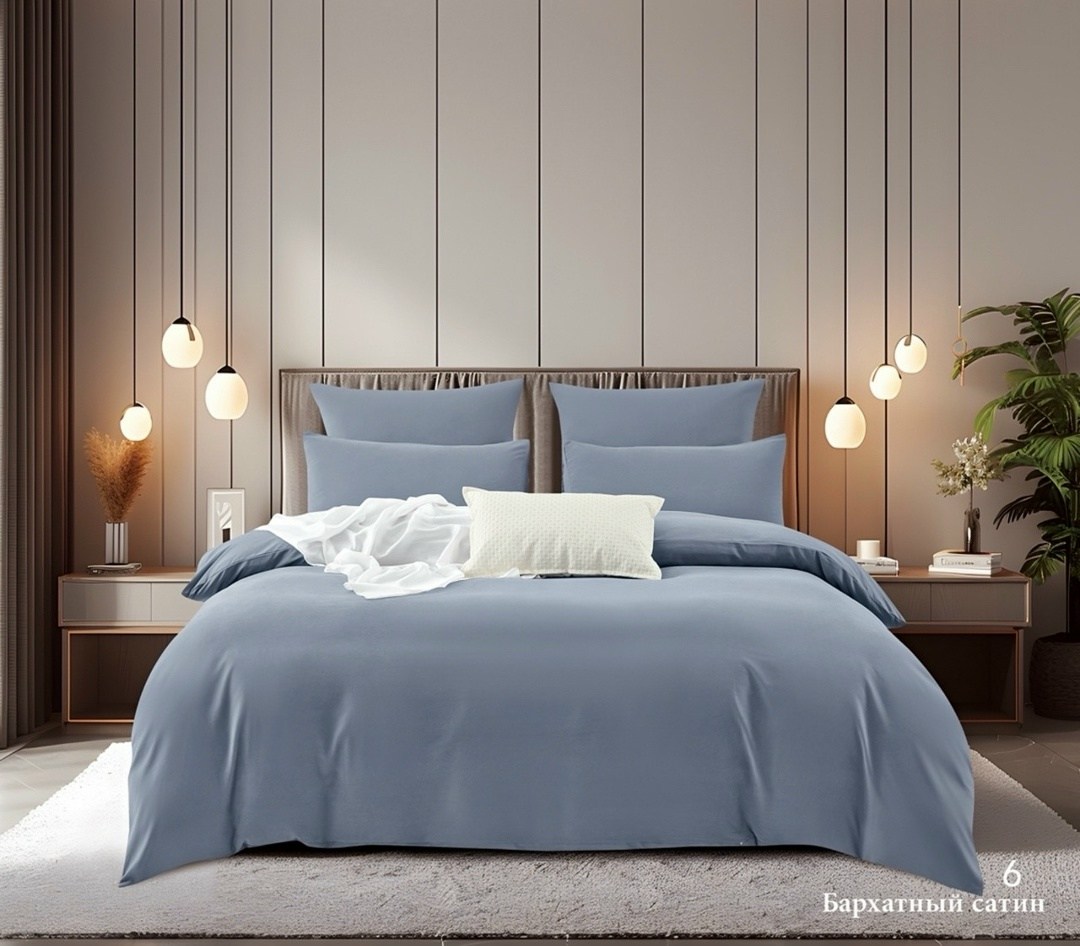 постельное белье однотонный,комплекты постельного белья,постельное белье goodnight wash cotton евро (с нав. 50х70) мятный,постельного белья,комплект постельного белья однотонный сатин
