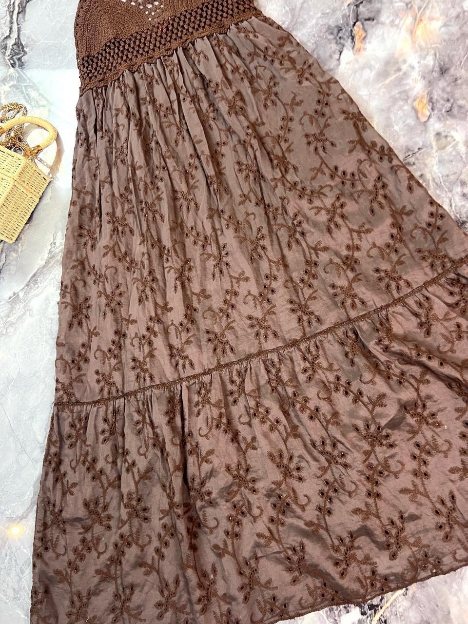 сарафан женский,платья,сарафан,мода платье,коричневое платье