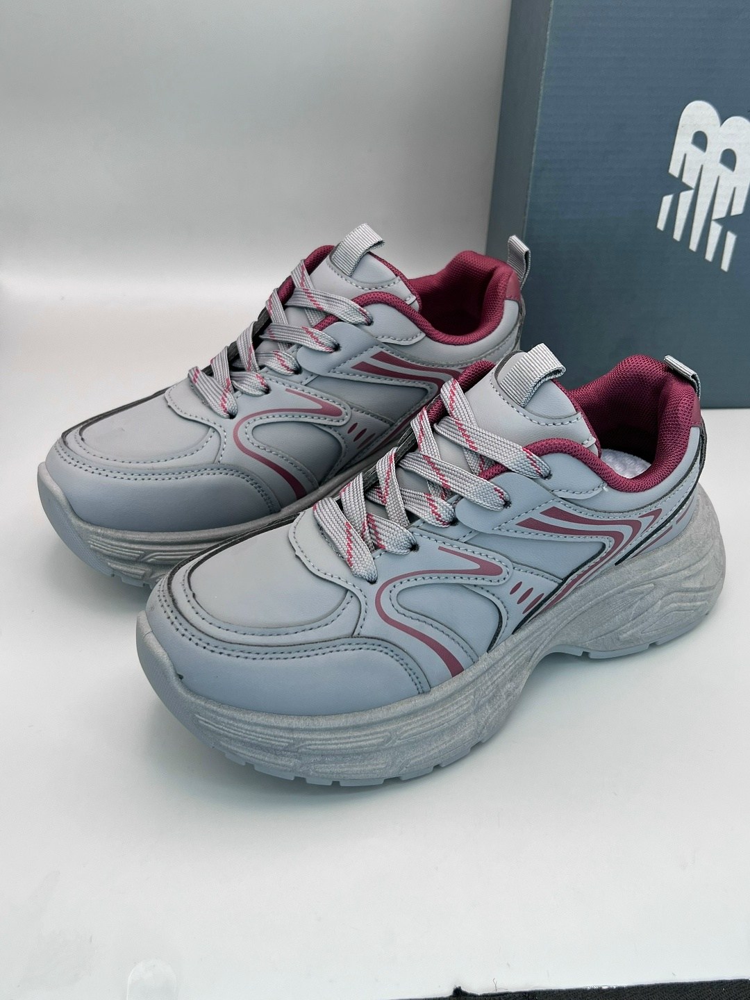 кроссовки женские,,кроссовки женские 8802-3 серо розовые,массивные кроссовки женские,повседневные кроссовки
