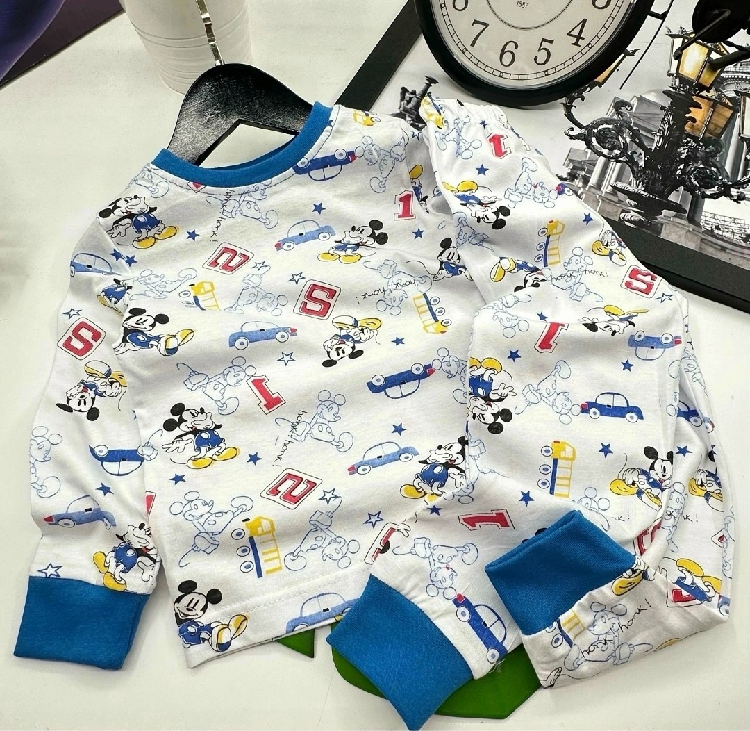 пижама с принтом для мальчика,пижама детская,пижама детская мягкая,пижама из кулирки детская,пижама енот детская