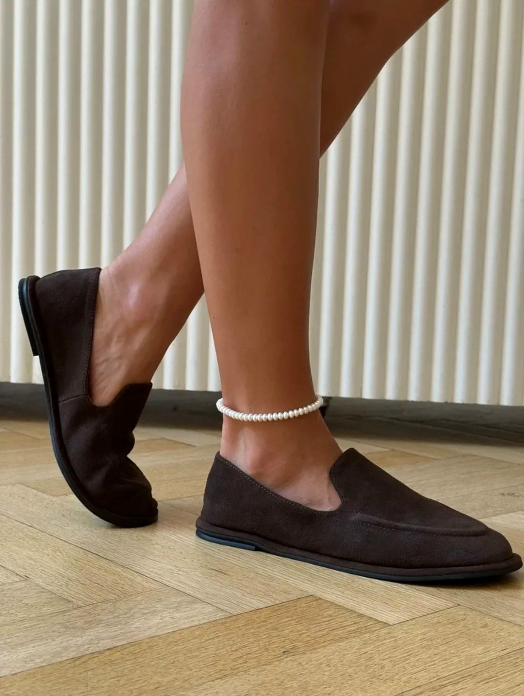 лоферы из натуральной замши saivuil,лоферы замшевые,женские лоферы из натуральной замши,лоферы коричневые замшевые paris bacio,лоферы женские замшевые