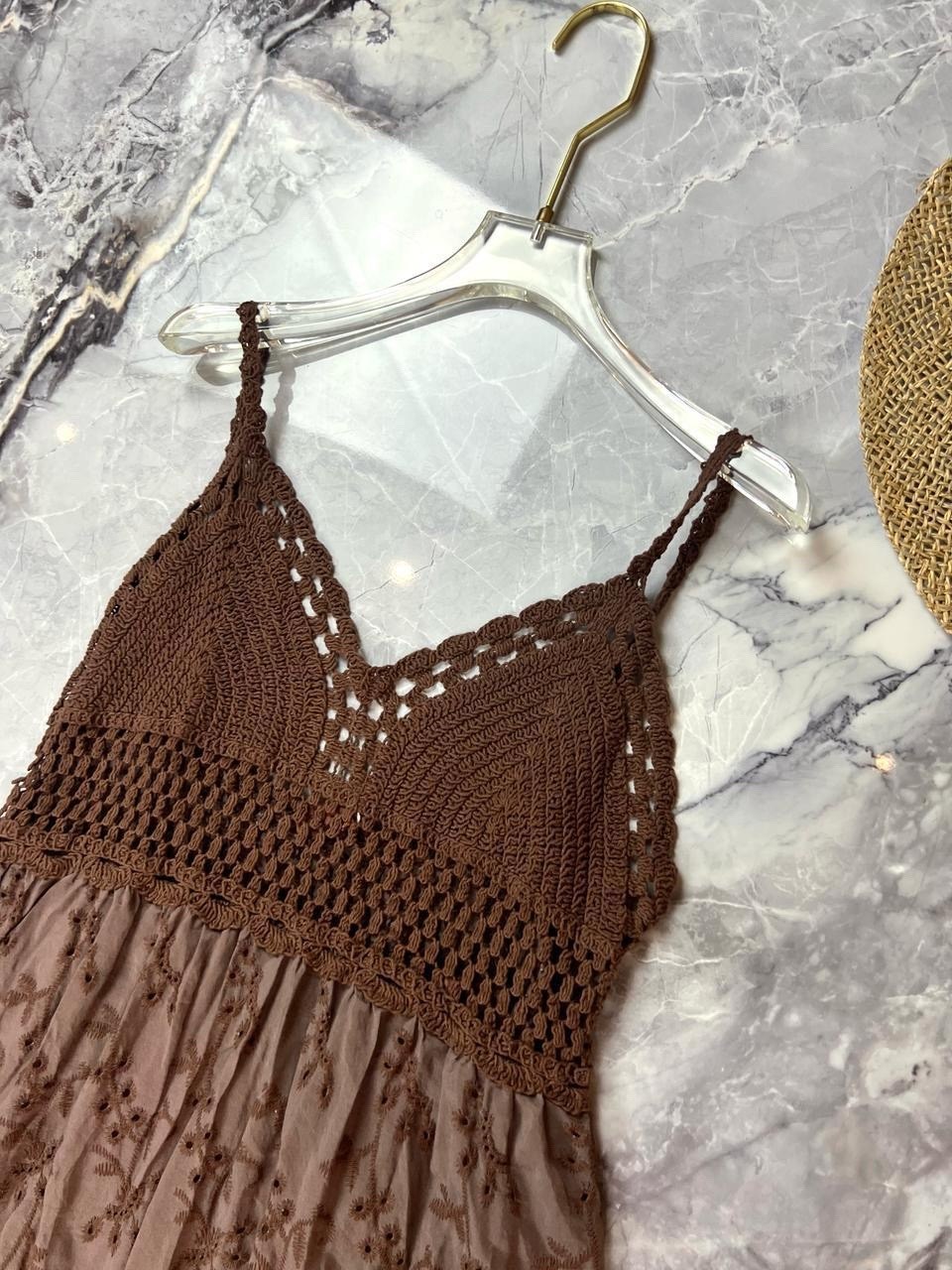 сарафан женский,платья,сарафан,мода платье,коричневое платье