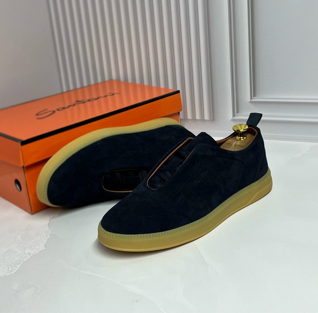 ,замшевые кеды santoni,слипоны мужские замшевые santoni,замшевые кроссовки,loro piana замшевые кроссовки