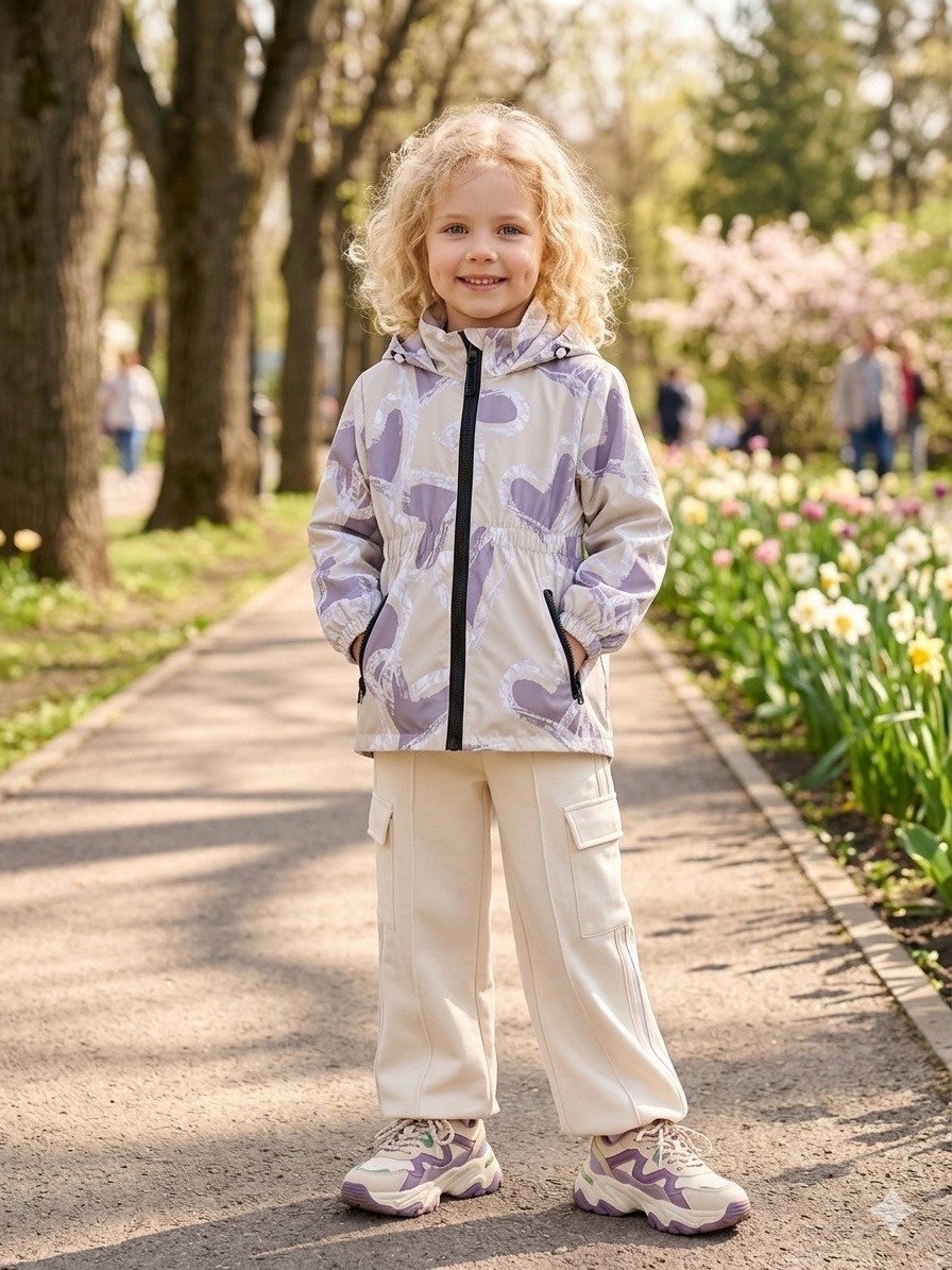 ветровка крошка-морошка,ветровка на флисе,демисезонная куртка,ветровка для девочек,ветровка для девочки на флисе