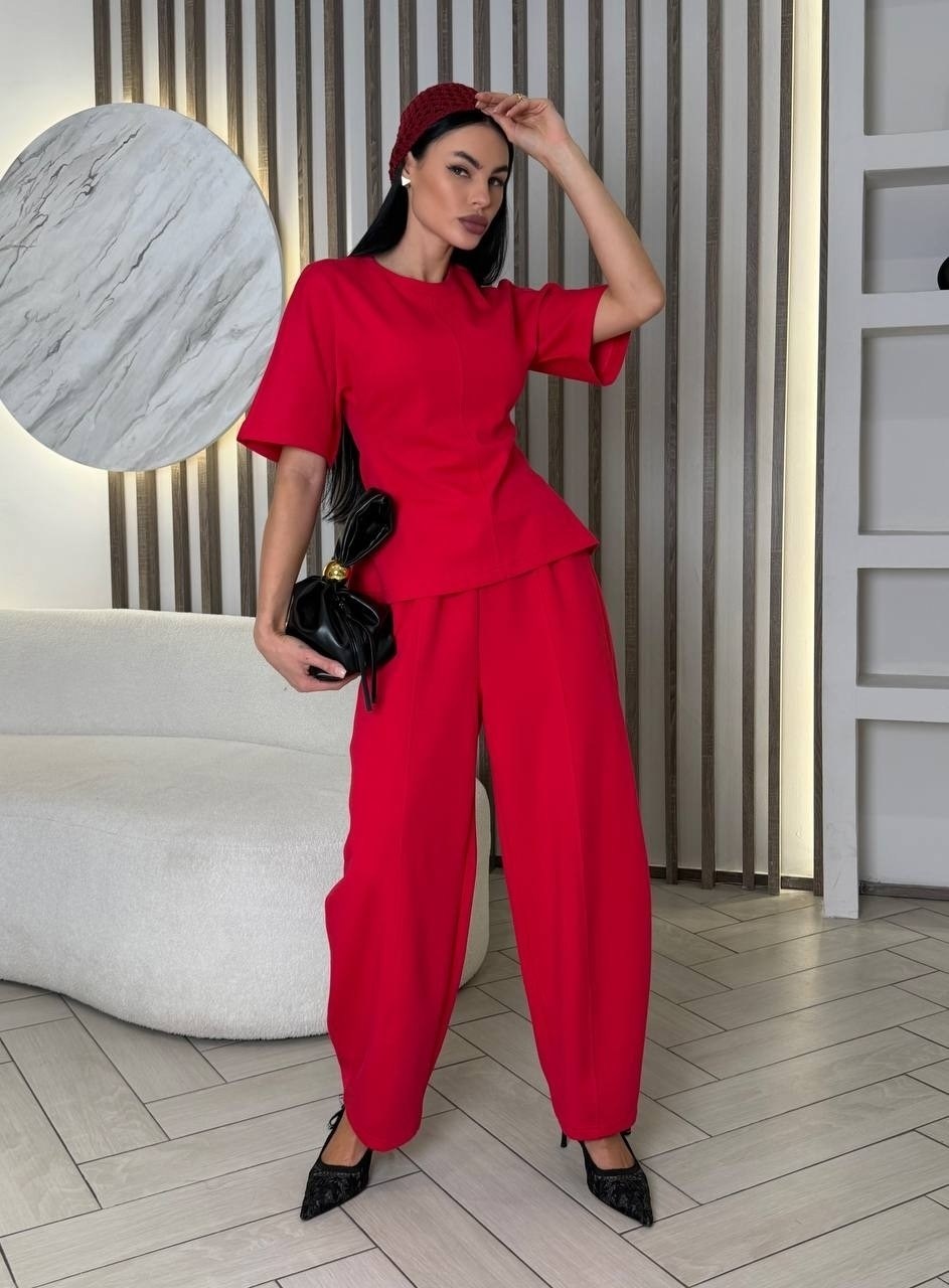 костюм с брюками,костюм брючный летний elena collection 95517557,костюм брючный женский,костюм женский летний брючный,женский костюм