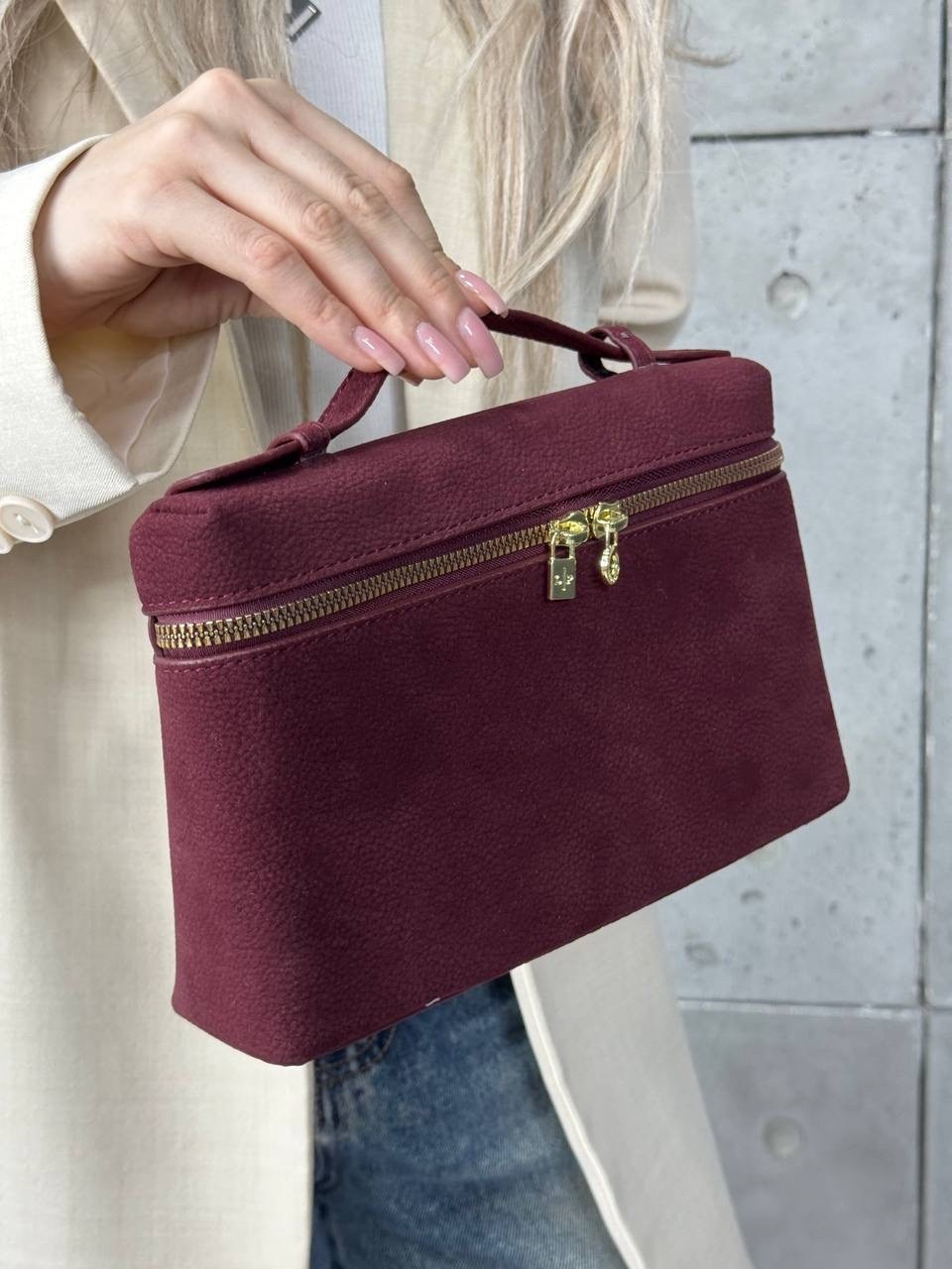 косметичка бархатная,бордовая бархатная сумка grace mini,бордовая сумка,косметичка дольче габбана бархатная,женская сумка