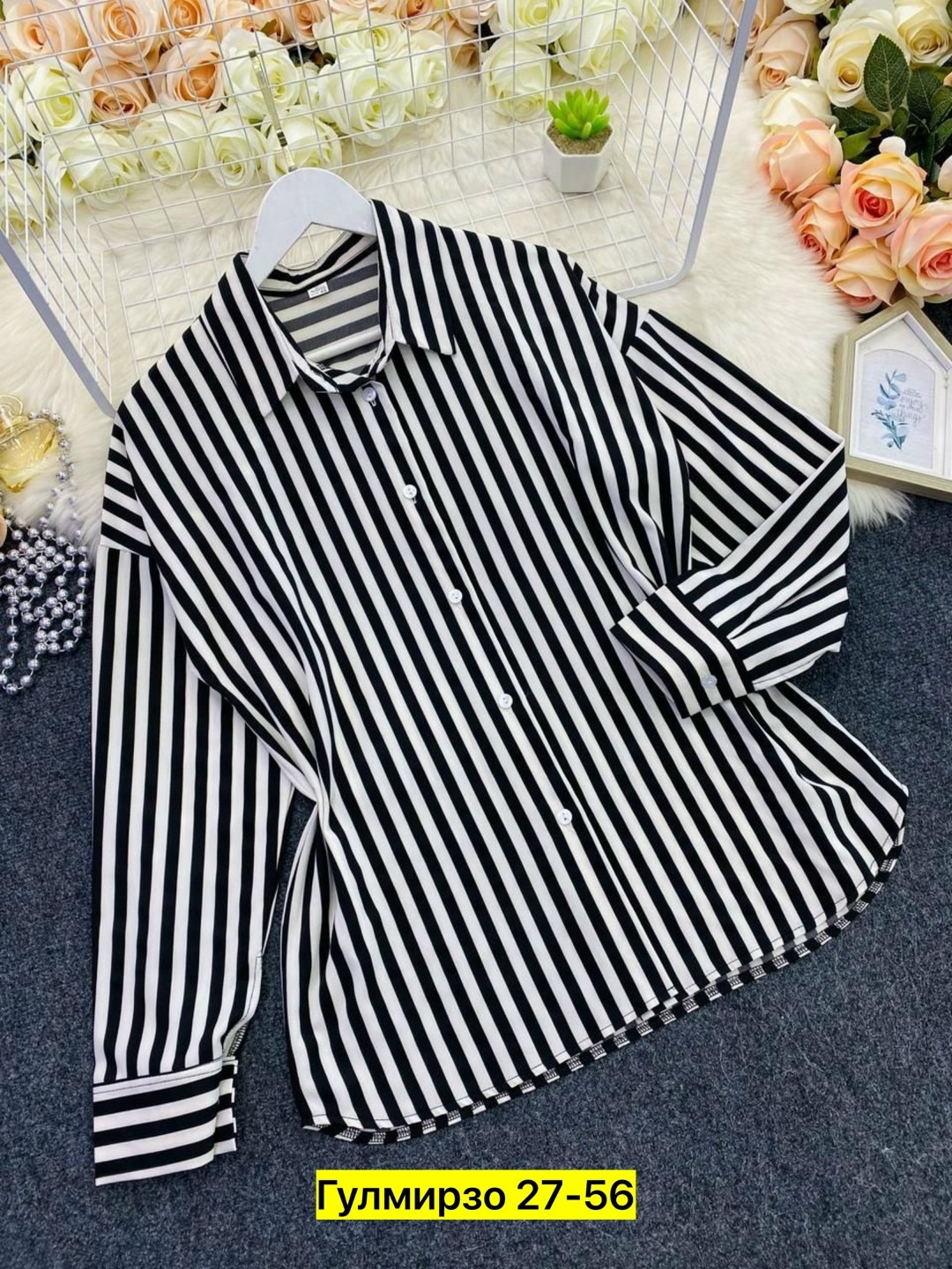 женская рубашка в полоску,рубашка в полоску,рубашка в полоску арт. 11316058,стильная блузка,блузка в полоску