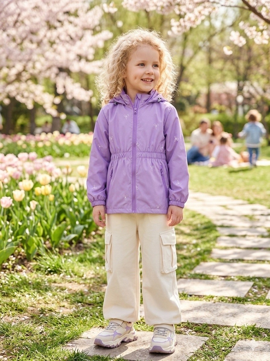 ветровка крошка-морошка,ветровка на флисе,демисезонная куртка,ветровка для девочек,ветровка для девочки на флисе