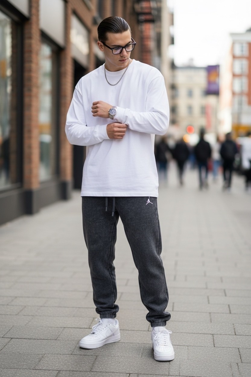 серый свитшот,мужские спортивные костюмы,штаны мужские спортивные,парни в серых спортивных штанах,спортивные штаны серые