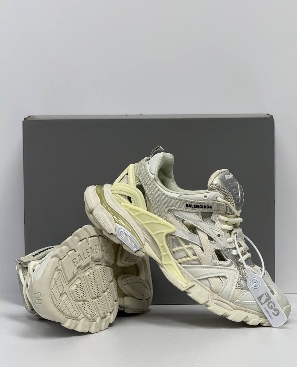 кроссовки balenciaga,кроссовки balenciaga track,кроссовки balenciaga track 2,balenciaga track 2,кроссовки в стиле balenciaga track white