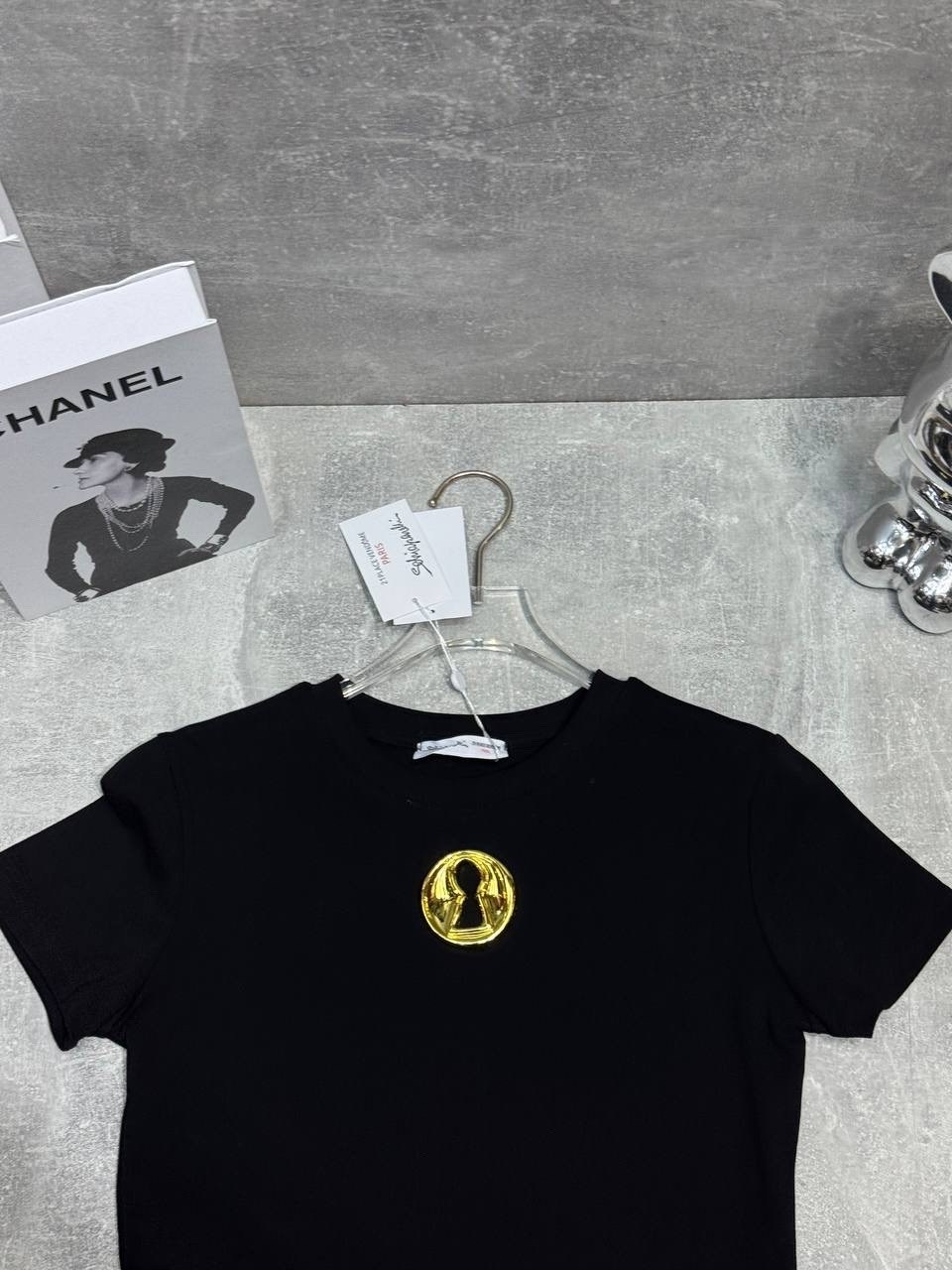 футболка versace jeans couture черный,версаче футболка,футболка,женская футболка,футболка versace черный