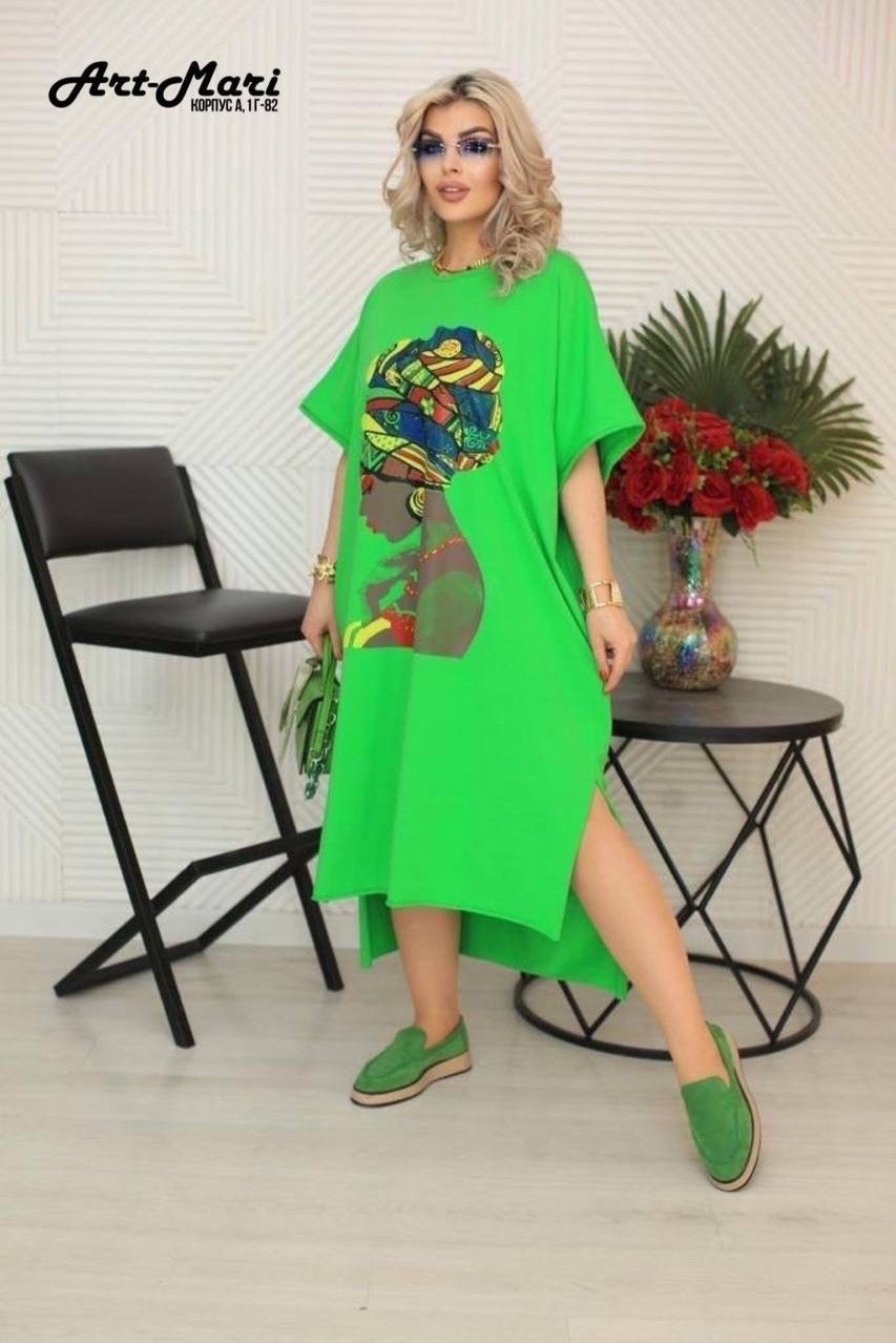 платье туника в стиле оверсайз,одежда больших размеров,платье туника,платье женской, больших размеров