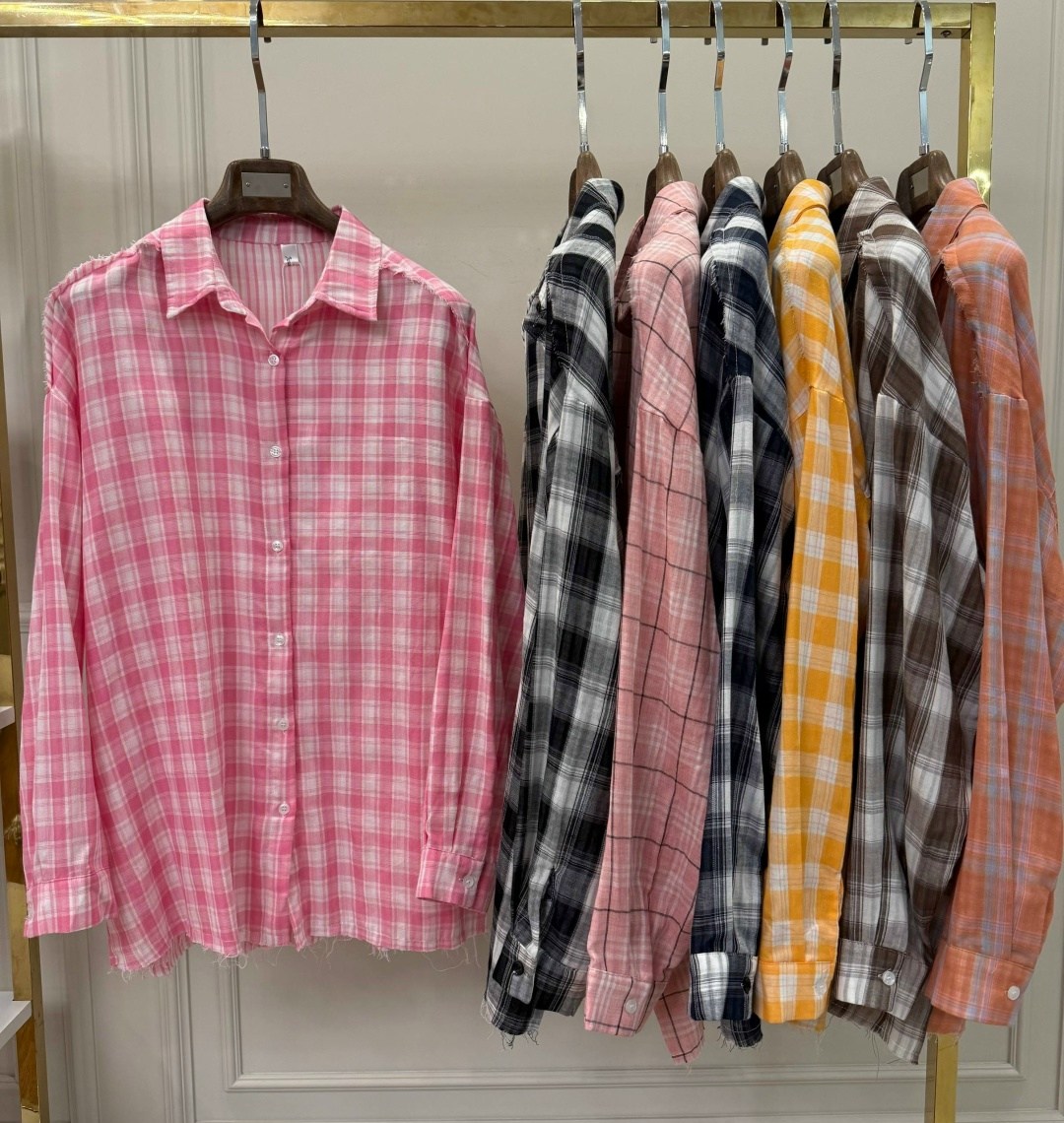 женская рубашка,рубашка женская в клетку,розовая рубашка в клетку,рубашка,стильная рубашка