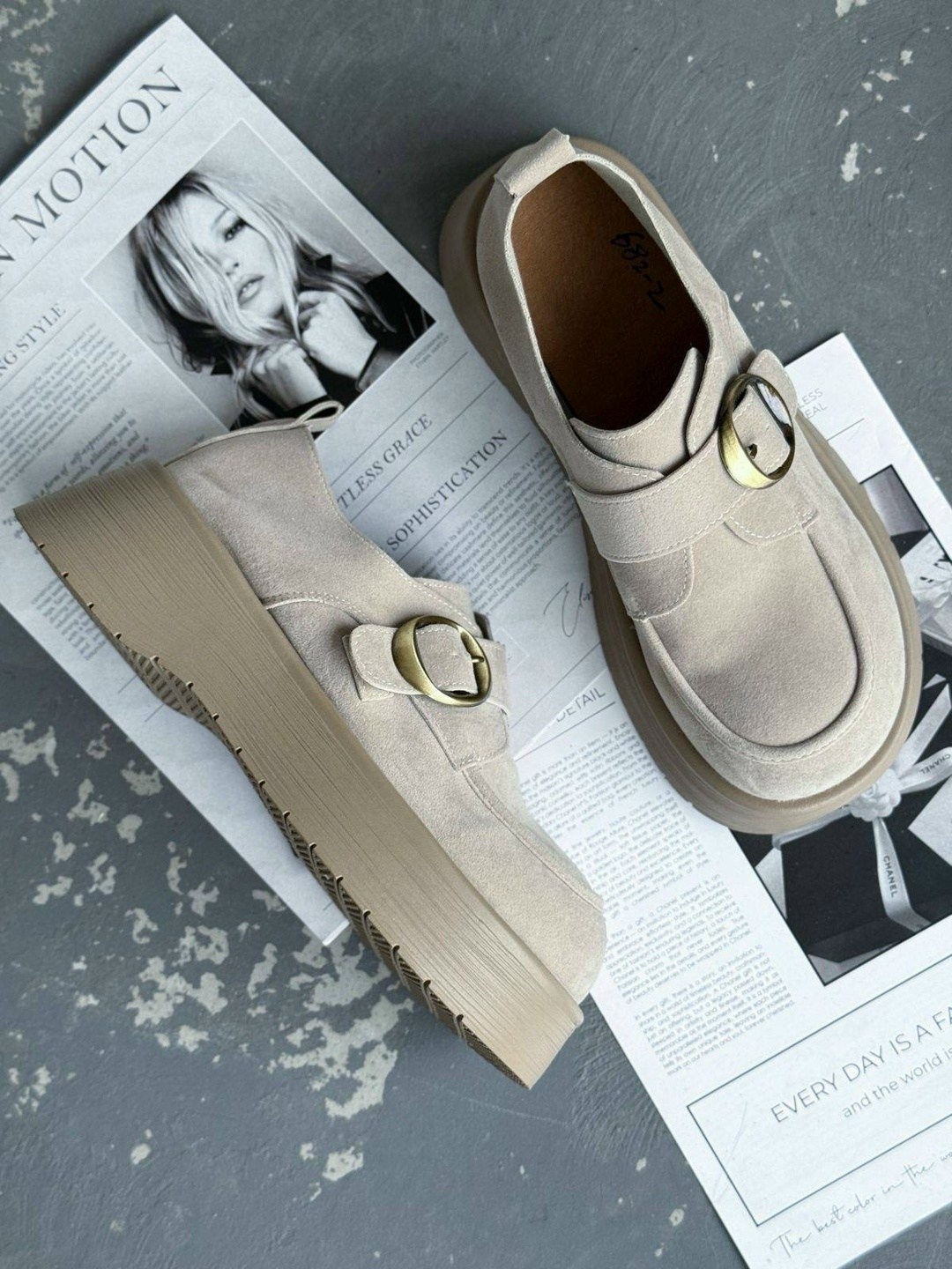 , женская, повседневные, на плоской подошве,лоферы замш