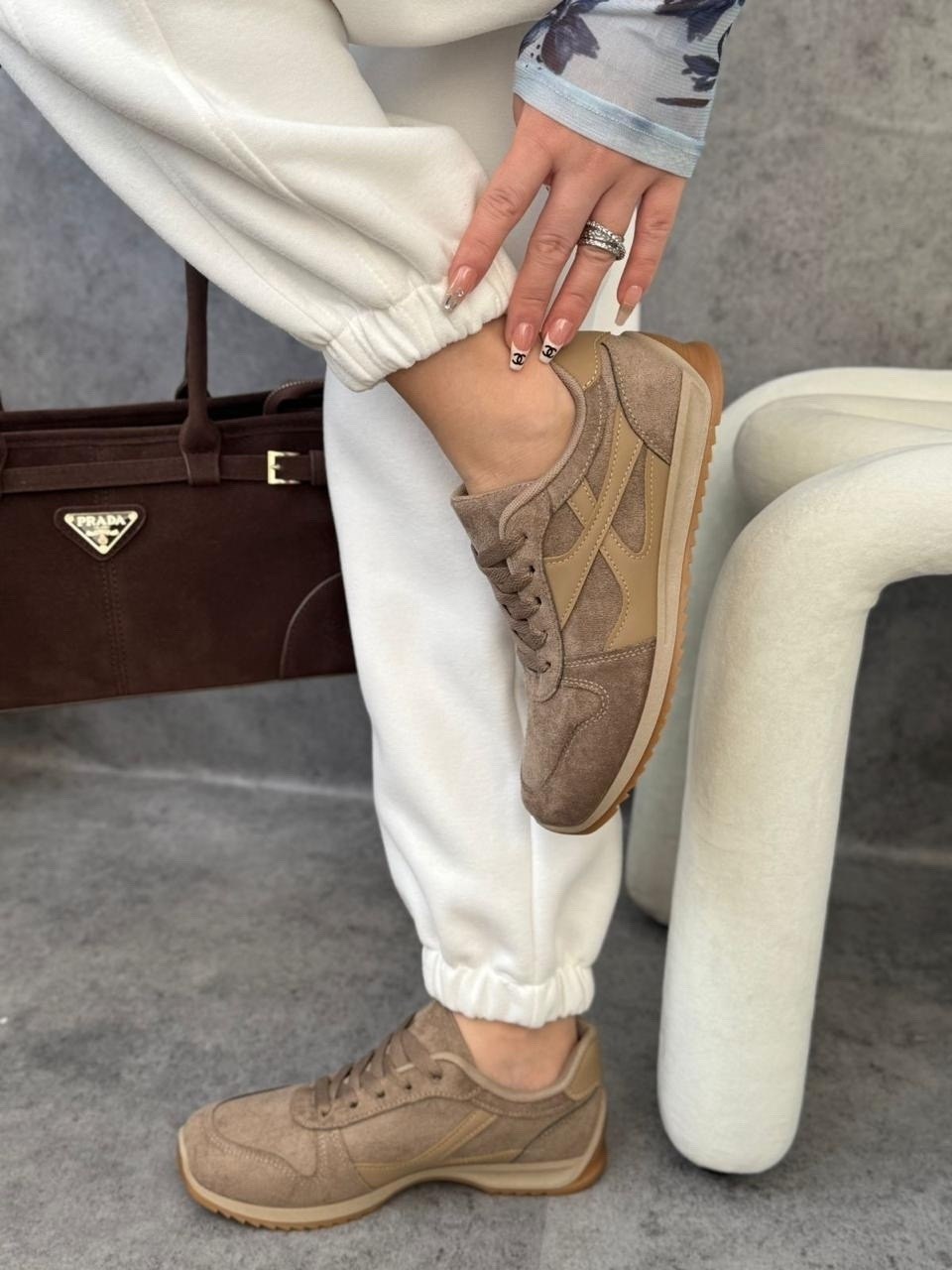 замшевые кроссовки,,женские кроссовки,бежевые кроссовки,кроссовки повседневные