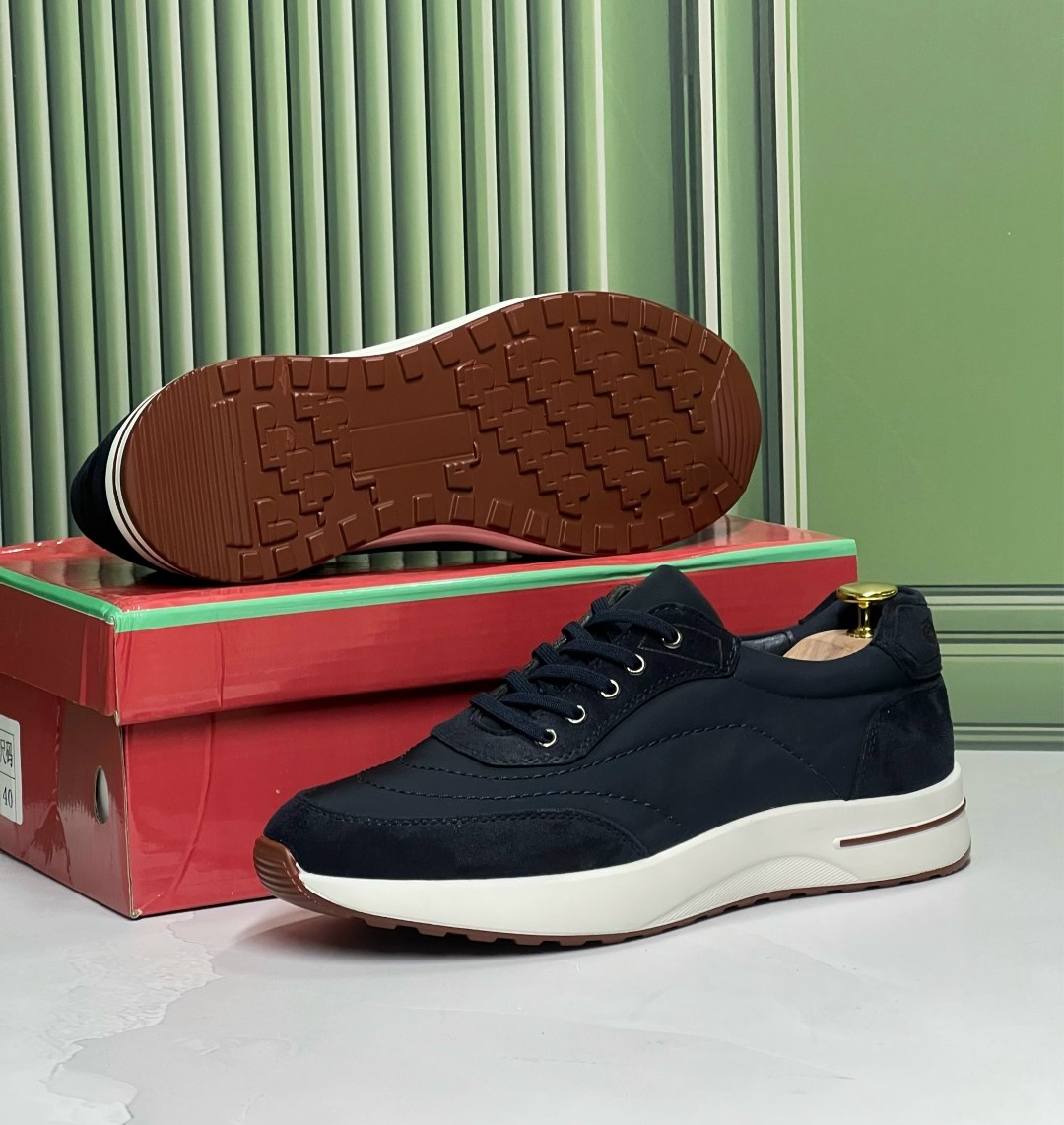 кроссовки loro piana,замшевые кроссовки loro piana week end walk - blue,кроссовки мужские,кроссовка мужской,