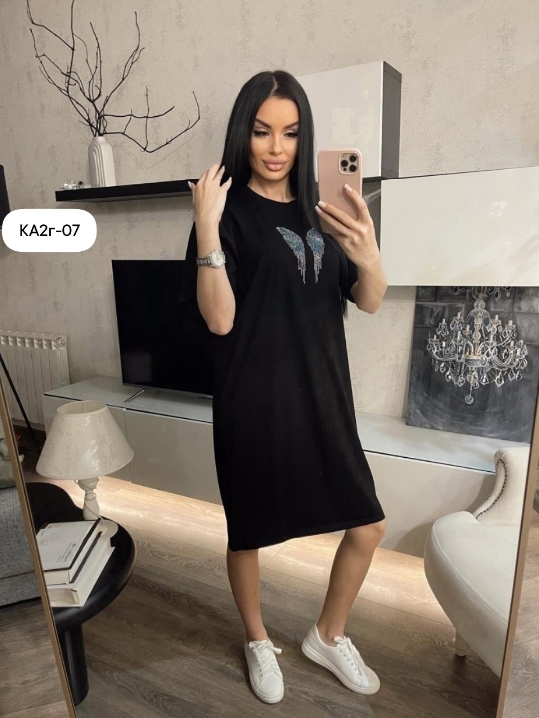 футболка женская оверсайз со стразами,футболка оверсайз со стразам,туника праздничная удлиненная домашняя t.b shop,платья,туника женская