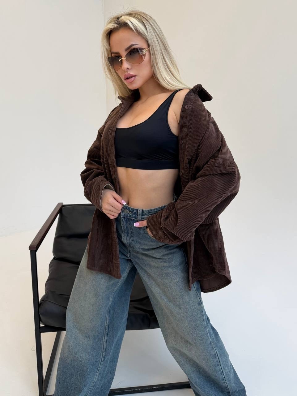 рубашка вельветовая цвета какао capriz-d1800005556,рубашка вельветовая оверсайз feel fine,рубашка вельветовая цвета какао iv-capriz,рубашка вельветовая оверсайз,рубашка оверсайз из вельвета осенняя be