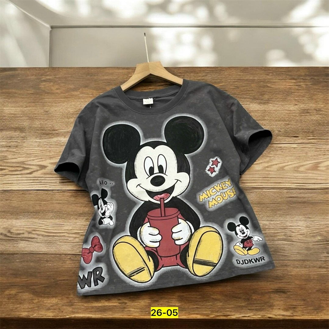 футболка с принтом микки маус,футболка с микки маус,женская футболка с микки маусом,футболки для девочек,футболки детские