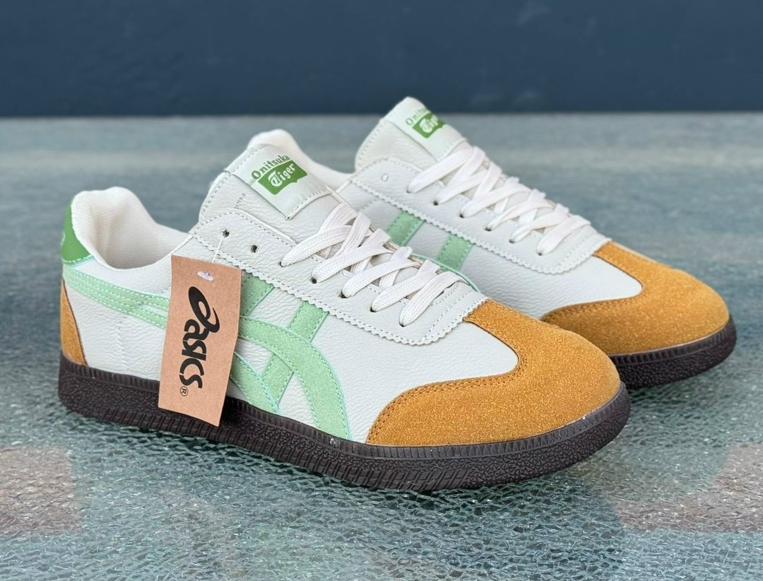 кроссовки onitsuka tiger tokuten,кроссовки onitsuka tiger,кроссовки asics onitsuka tiger,кроссовки onitsuka tiger tokuten lifestyle unisex светло-коричневый/зеленый,onitsuka tiger асикс токутен бежевы