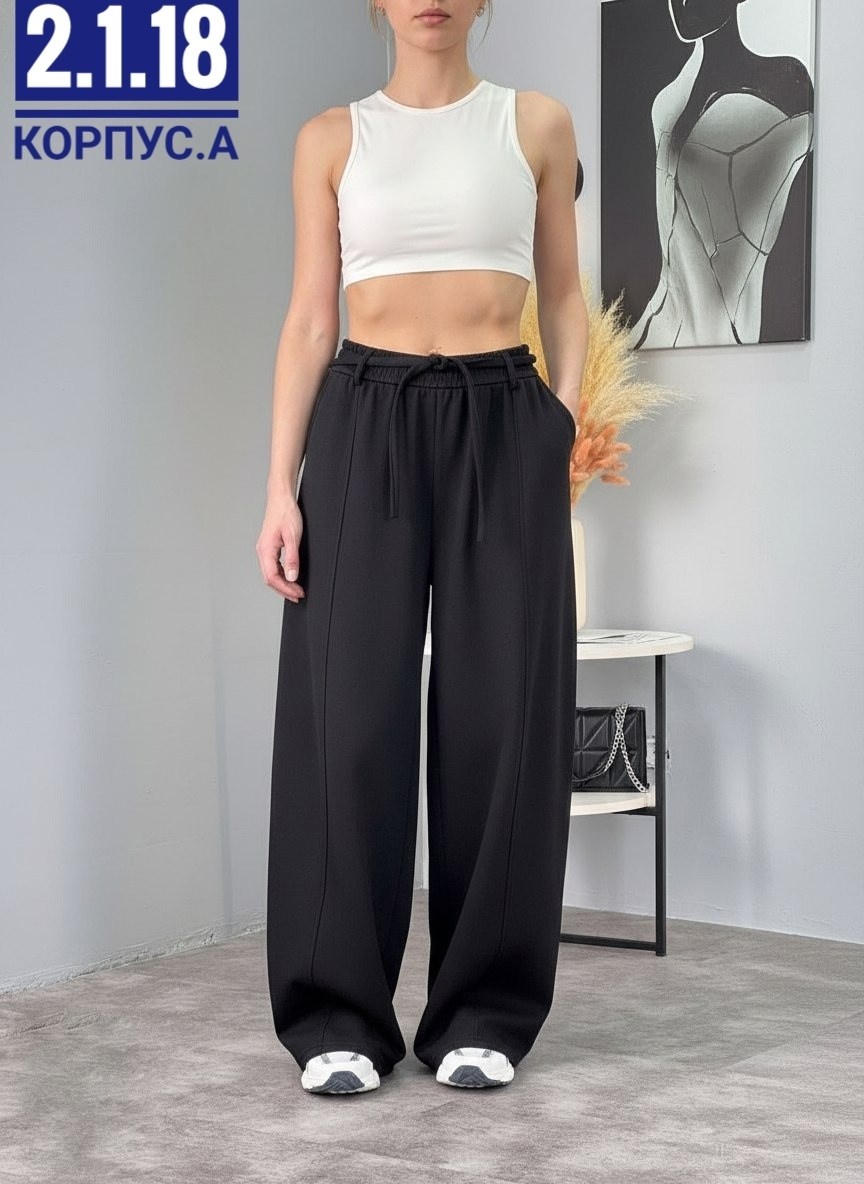 брюки палаццо из легкой ткани nv moda,брюки женские палаццо,брюки палаццо,брюки широкие,брюки свободные