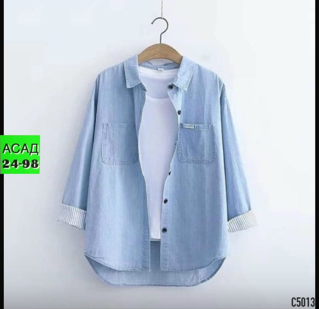 джинсовая рубашка женская 2026,рубашка повседневная джинсовая,женская джинсовая рубашка с длинным рукавом,рубашка женская джинсовая,рубашка с длинным рукавом джинсовая