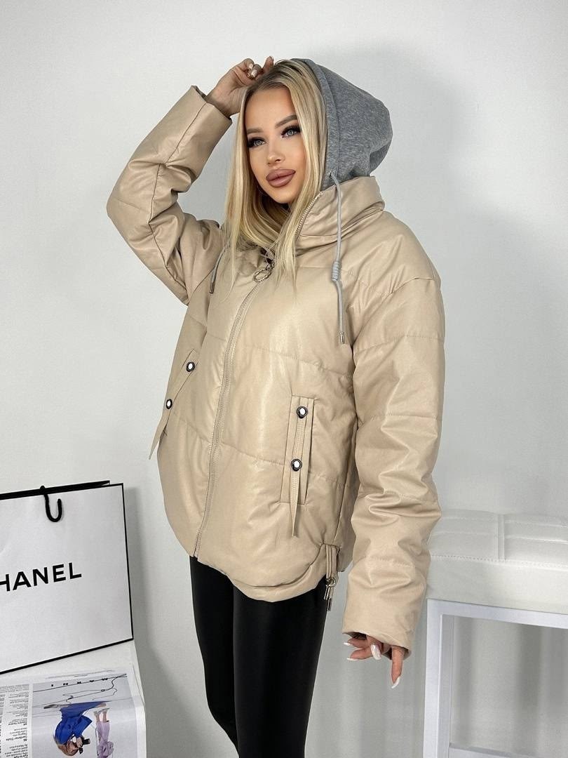 куртка женская демисезонная,куртка из экокожи светлая,куртка,женская куртка,демисезонные куртки