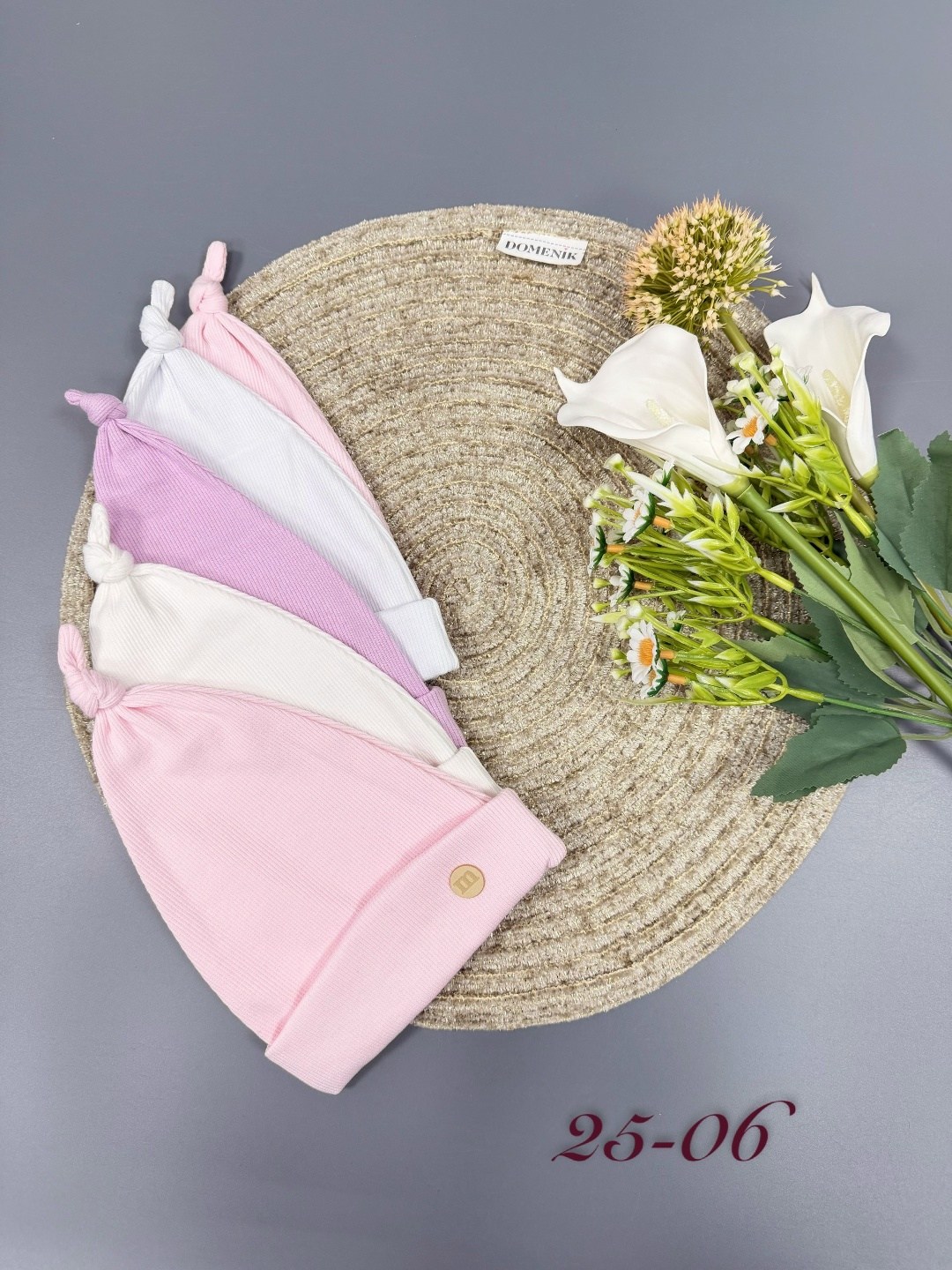 комплект шапочек для новорожденного,шапочка для новорожденного,чепчик для новорожденного,шапка для новорожденного,комплект чепчик