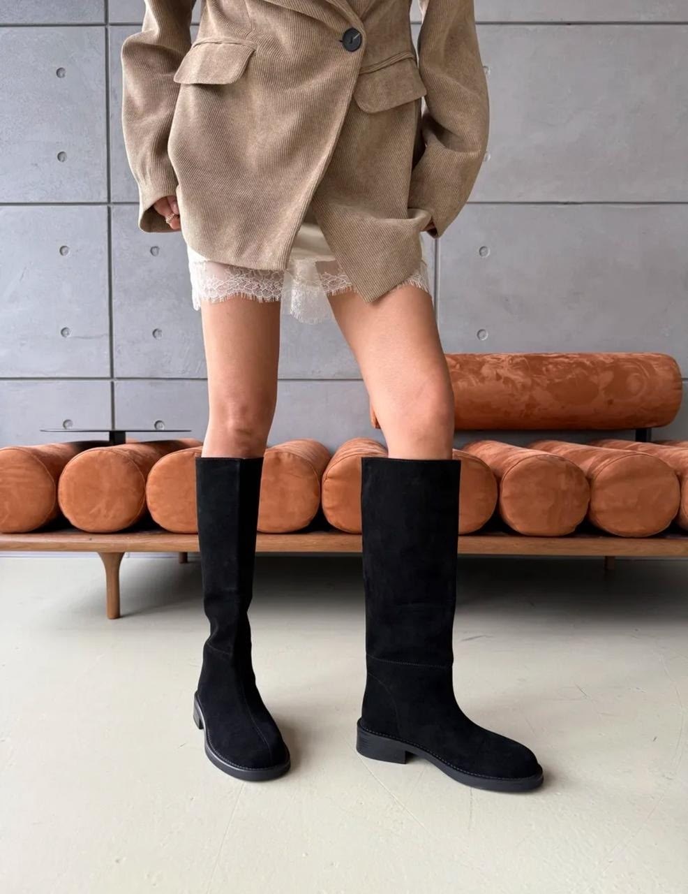 сапоги,женские сапоги,сапоги трубы высокие демисезонные matmazel,сапоги модные,сапоги-трубы