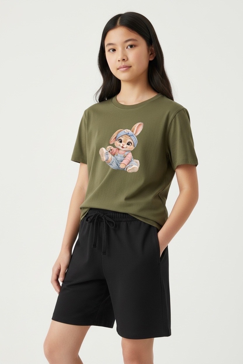 футболка для девочек,футболки для детей,футболки детские,футболка для девочек зеленая с печатью,футболки детские для девочек