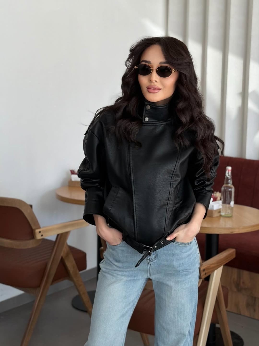 косуха женская кожаная куртка оверсайз,куртка косуха,кожаная куртка,кожаная женская куртка,куртка косуха кожаная