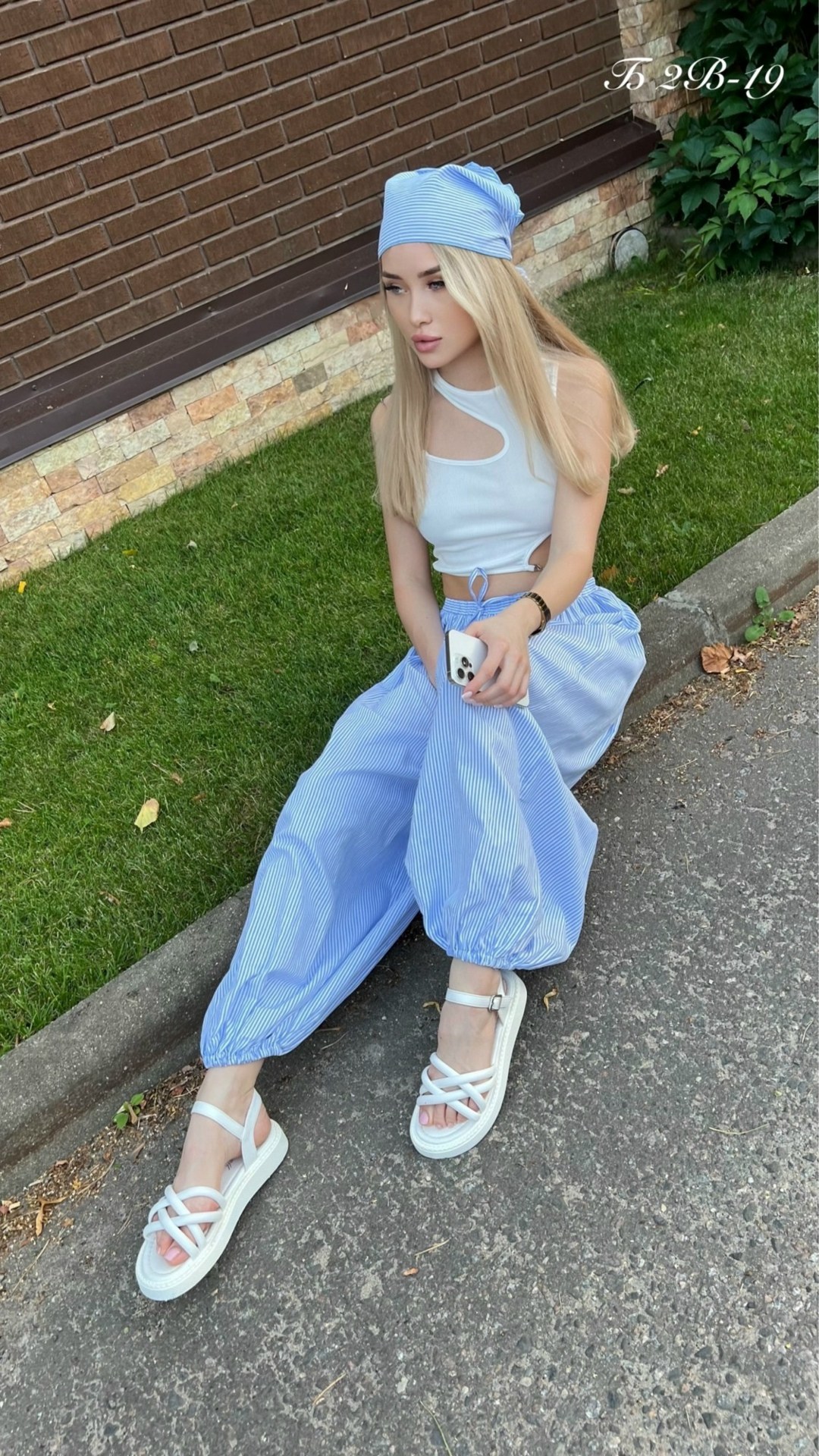 брюки голубой,летние брюки,широкие штаны,трикотажные брюки,свободные брюки
