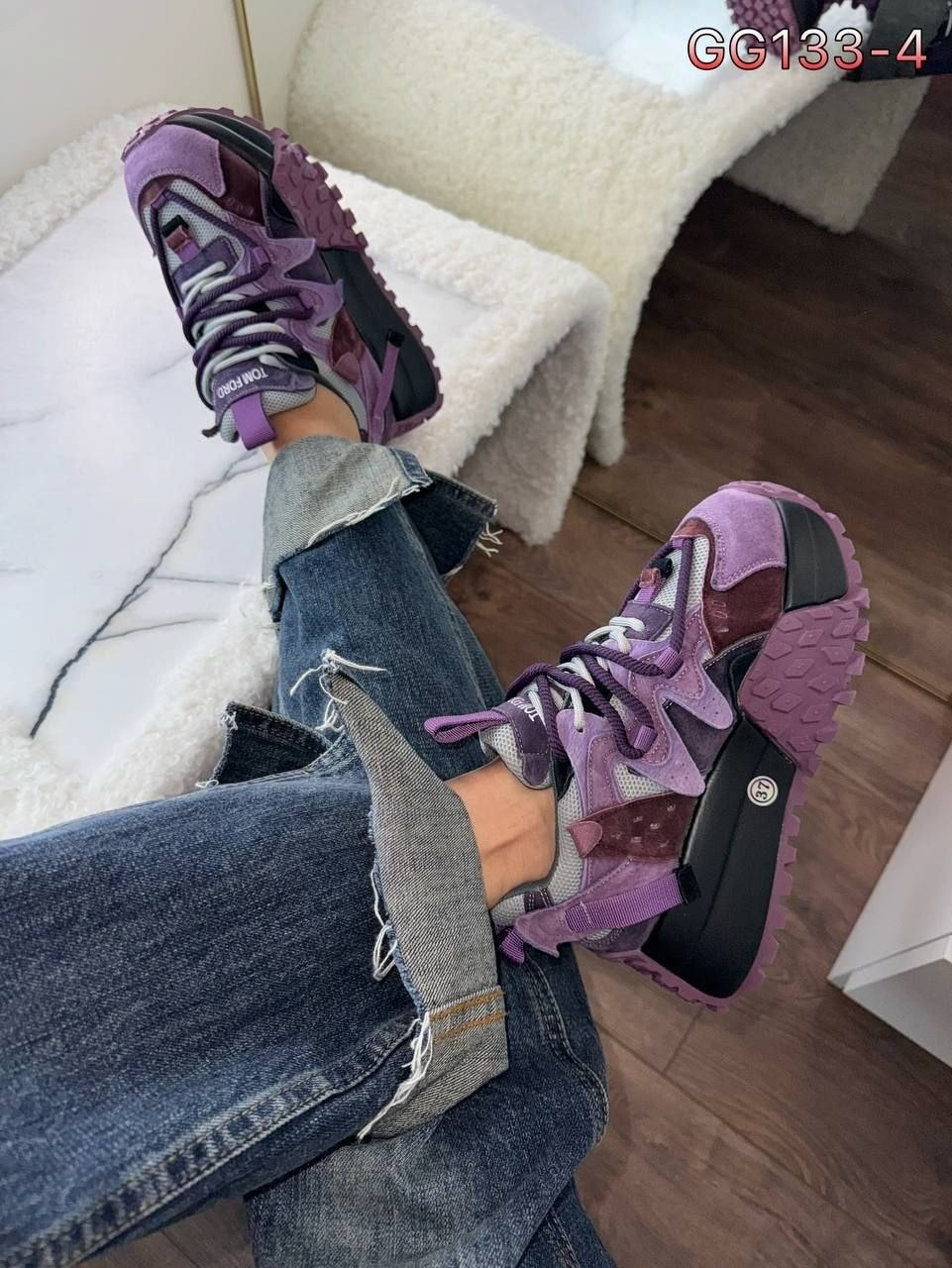 ,женские кроссовки,кроссовки люкс фиолетовые,массивные кроссовки,кроссовки женские модные молодежные