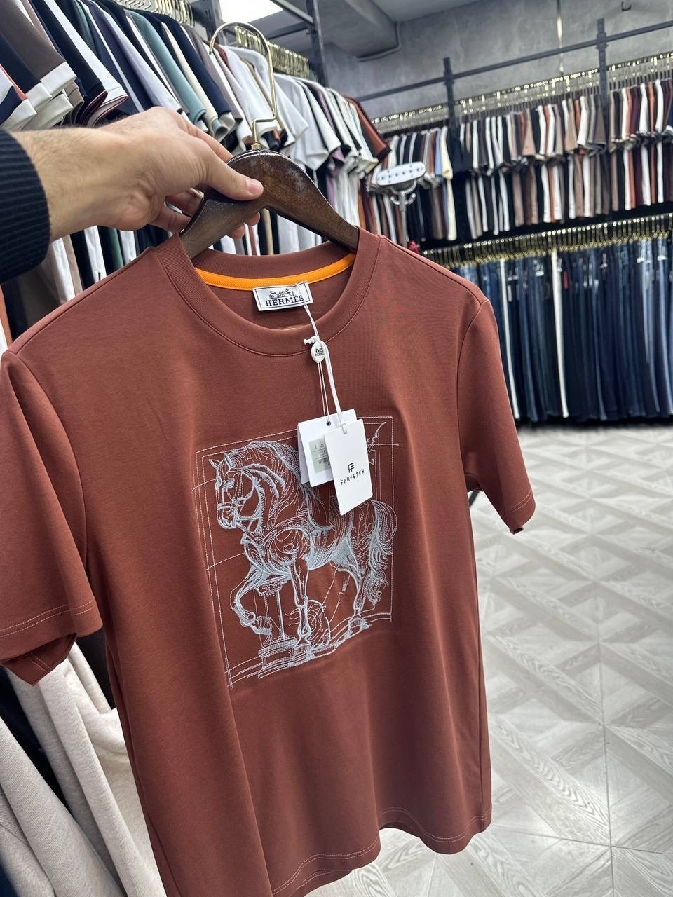 мужская футболка,футболка,коричневая футболка оверсайз,футболки для мужчин,коричневая футболка