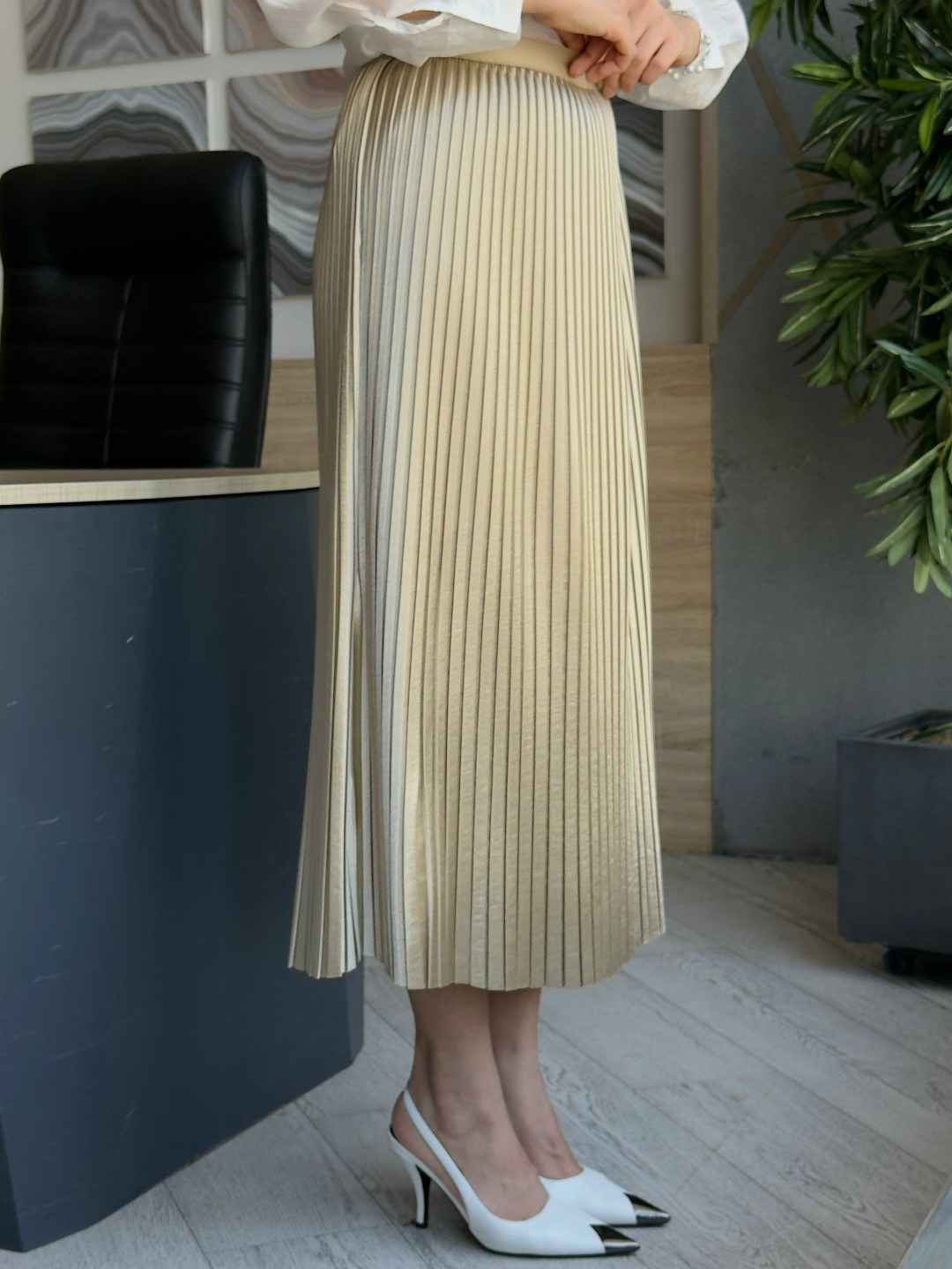 юбка плиссе,плиссированная юбка,юбка стильная,юбка для полных,юбка