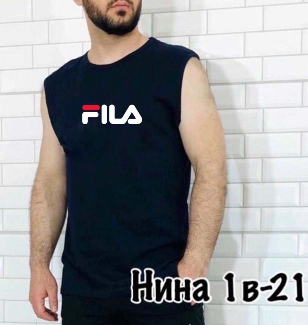 мужская майка,майка,мужские футболки fila,майки майки