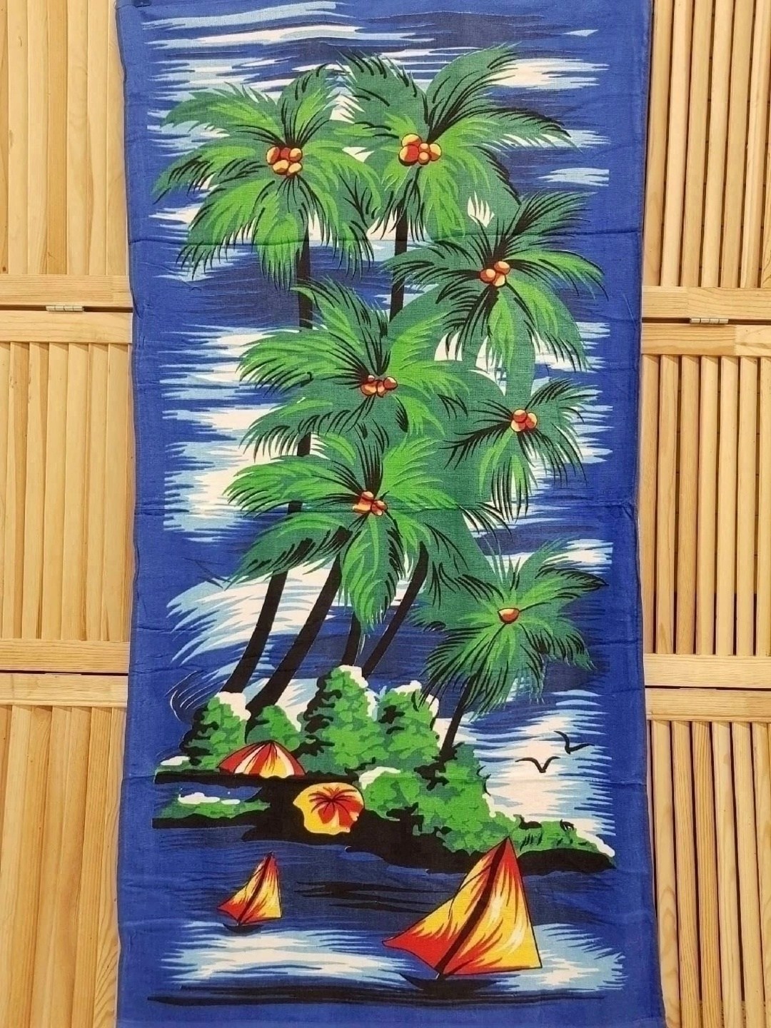 пляжное полотенце,полотенце с дельфинами,полотенце для пляжа,полотенца пляжные махровые,пляжное полотенце "дельфины 5" 140х70 см