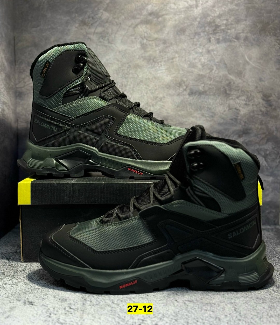 ботинки мужские salomon quest element gtx,мужские походные ботинки salomon quest element gtx черный,кроссовки зимние salomon,ботинки salomon,зимние ботинки salomon