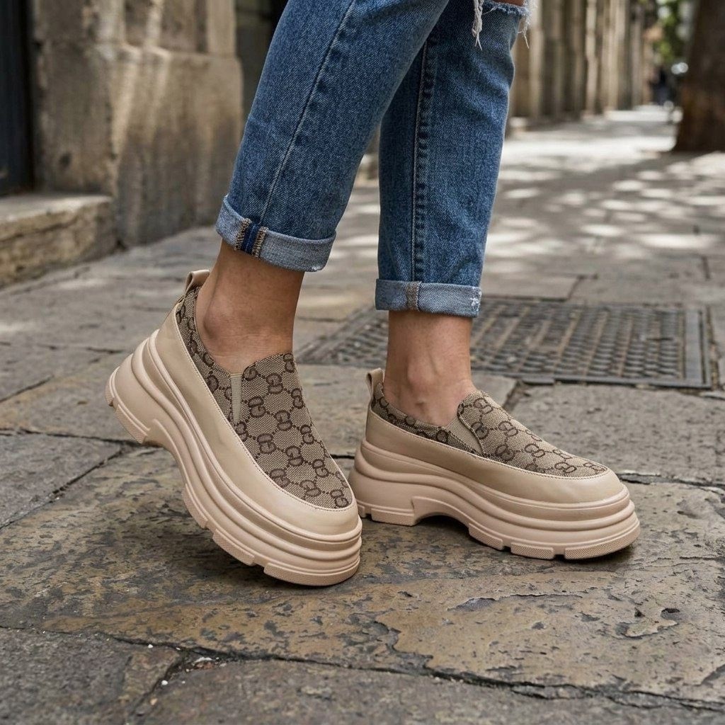 ,женская ,лоферы женские,повседневная ,туфли лоферы на платформе