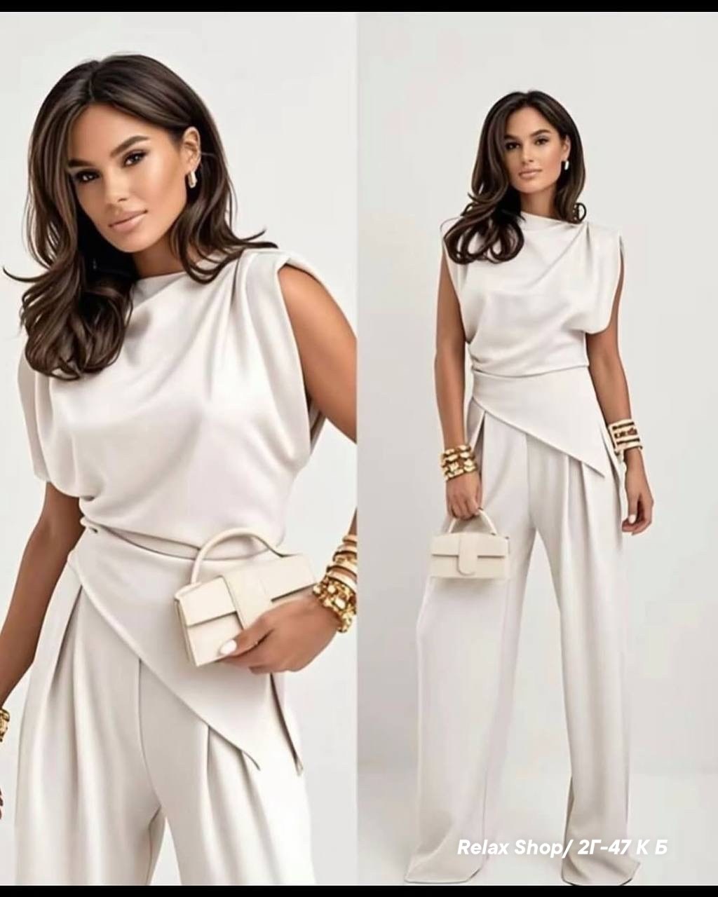 костюм двойка женский,костюм брючный вечерний с драпировкой,костюм двойка,вечерние брючные костюмы,стильный женский летний брючный костюм