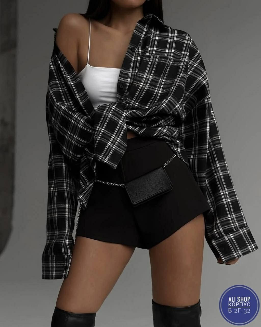 рубашка в клетку,рубашка в яркую клетку,женская клетчатая рубашка,рубашка в клетку женская,новая модная свободная женская клетчатая рубашка