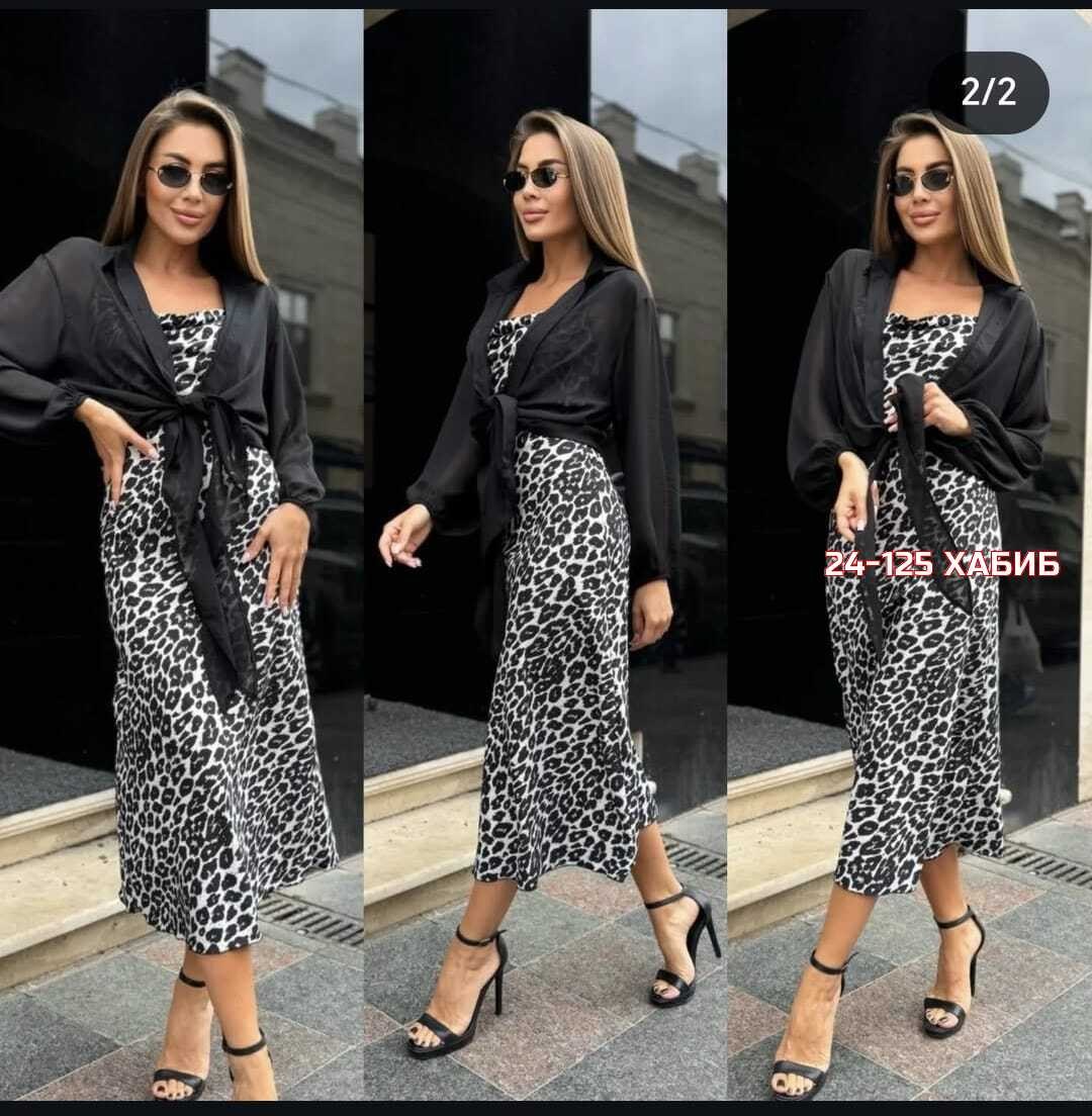 платье стильное,платье женское двойка,костюмы с платьем,платье и накидка