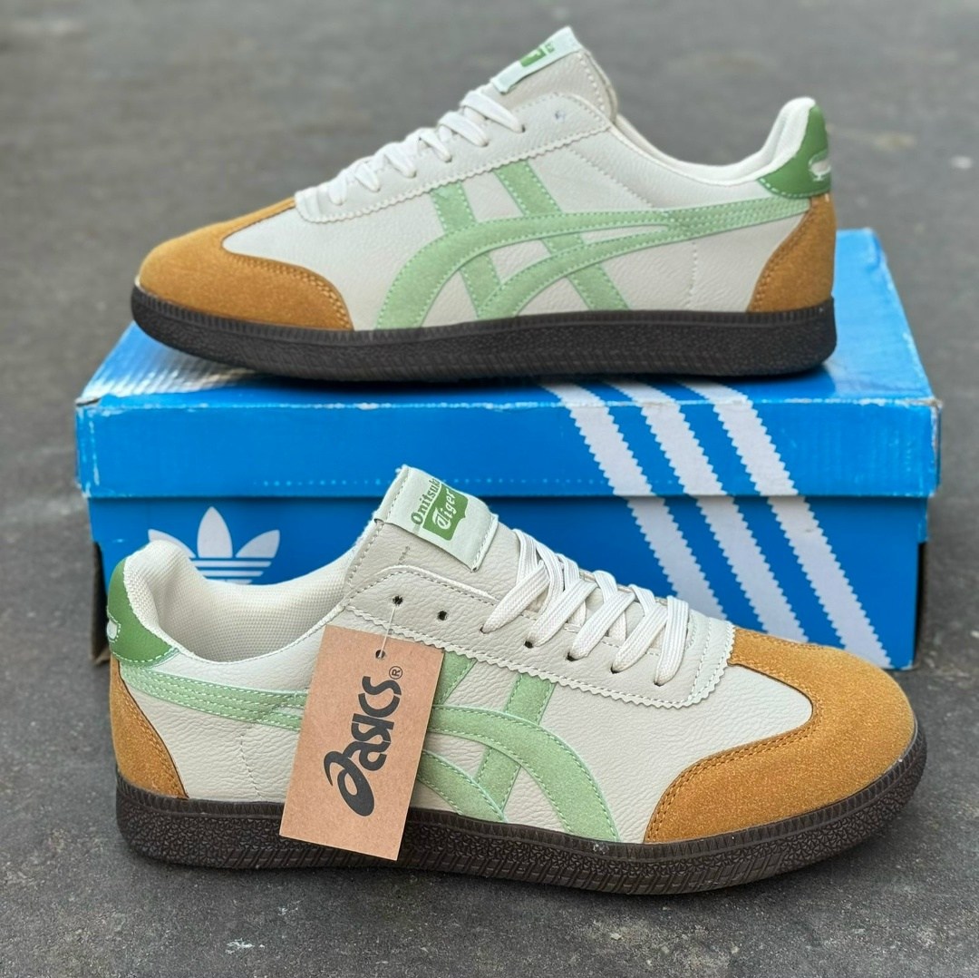 кроссовки onitsuka tiger tokuten,кроссовки onitsuka tiger,кроссовки asics onitsuka tiger,кроссовки onitsuka tiger tokuten lifestyle unisex светло-коричневый/зеленый,onitsuka tiger асикс токутен бежевы