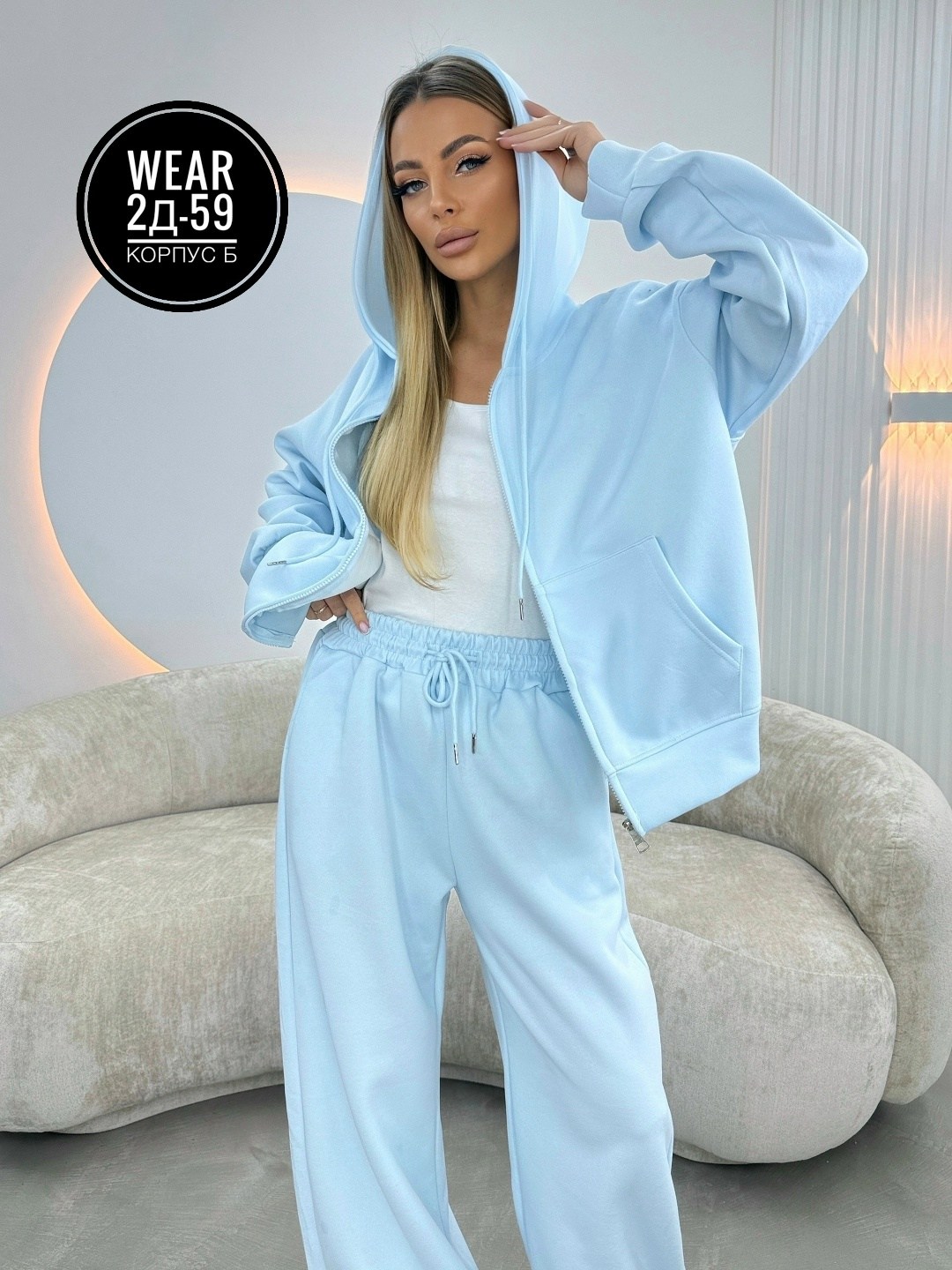 костюм женский,костюм спортивный женский,спортивные костюм,стильные костюмы,костюм спортивный со штанами палаццо и зип худи micca 362768683