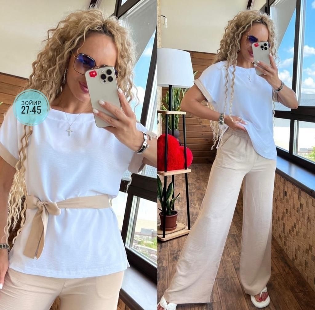 костюм двойка женский летний,костюм двойка женская,костюм брючный палаццо,женские летние костюмы,костюм женский