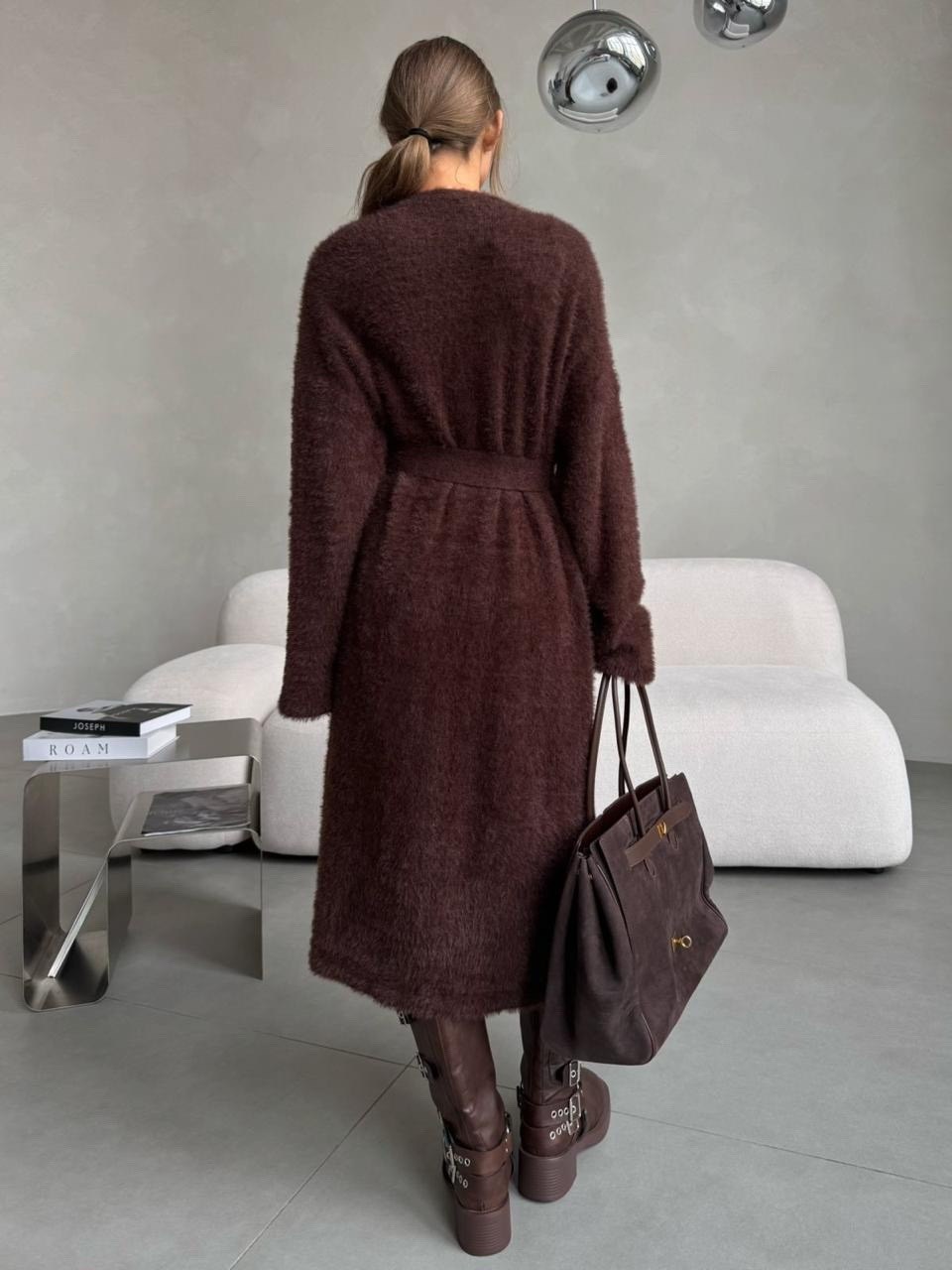 коричневый кардиган,стильные кардиганы,вязаные кардиганы,кардиган шоколадного цвета,длинный кардиган