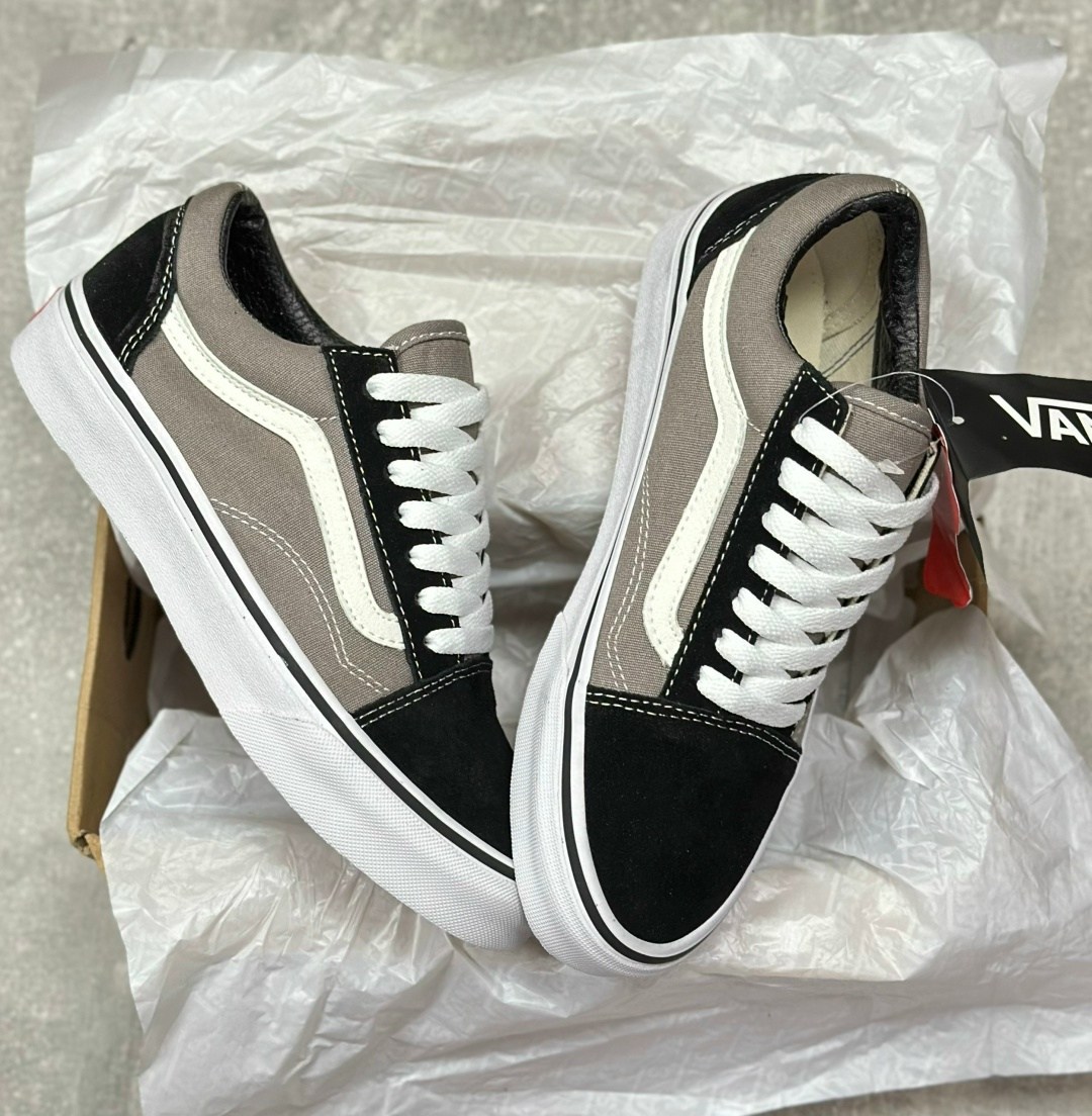 ,ванс олд скул серые,кеды ванс оригинал,vans old skool black,ванс олд скул
