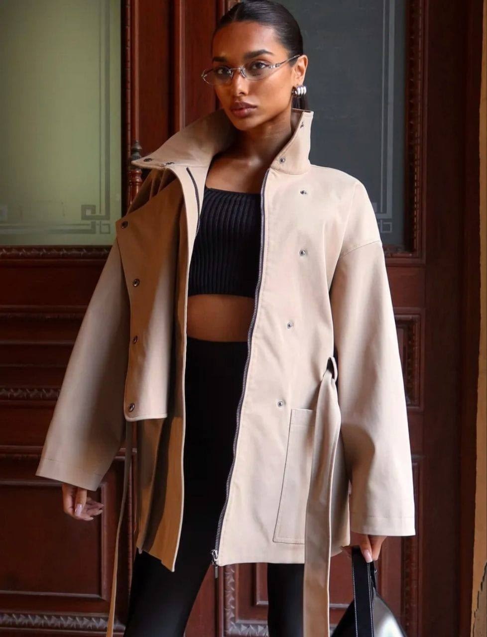 тренч короткий,тренч женский,бежевый тренч,тренч,женский плащ