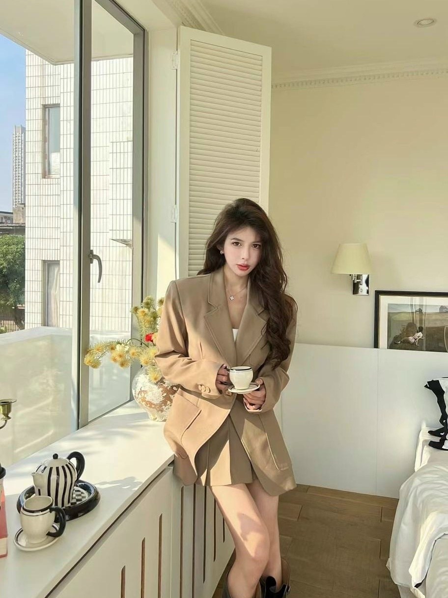 модные костюмы,костюм с юбкой женский,костюм с юбкой,корейская мода