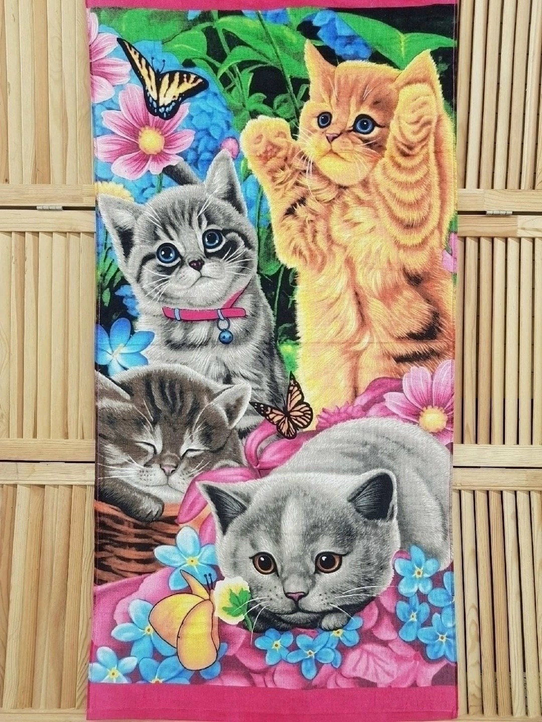 пляжное полотенце,полотенце с дельфинами,полотенце для пляжа,полотенца пляжные махровые,пляжное полотенце "дельфины 5" 140х70 см